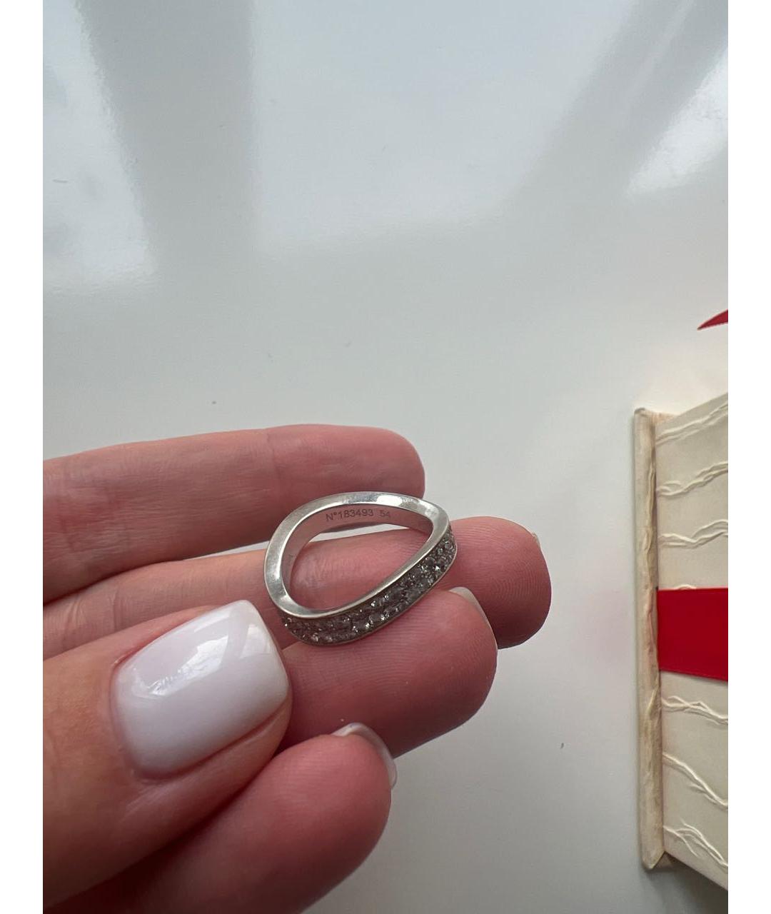OMEGA Серебряное кольцо из белого золота, фото 4