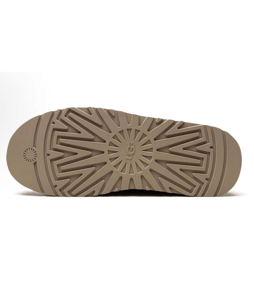 UGG AUSTRALIA Бежевые замшевые ботинки, фото 3