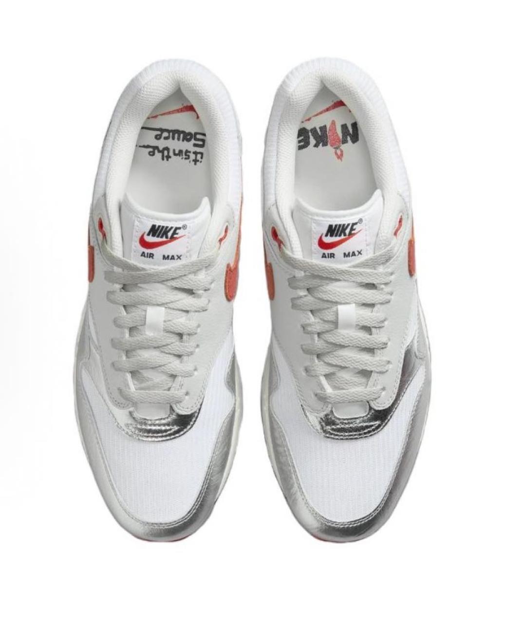 NIKE Белые низкие кроссовки / кеды, фото 2