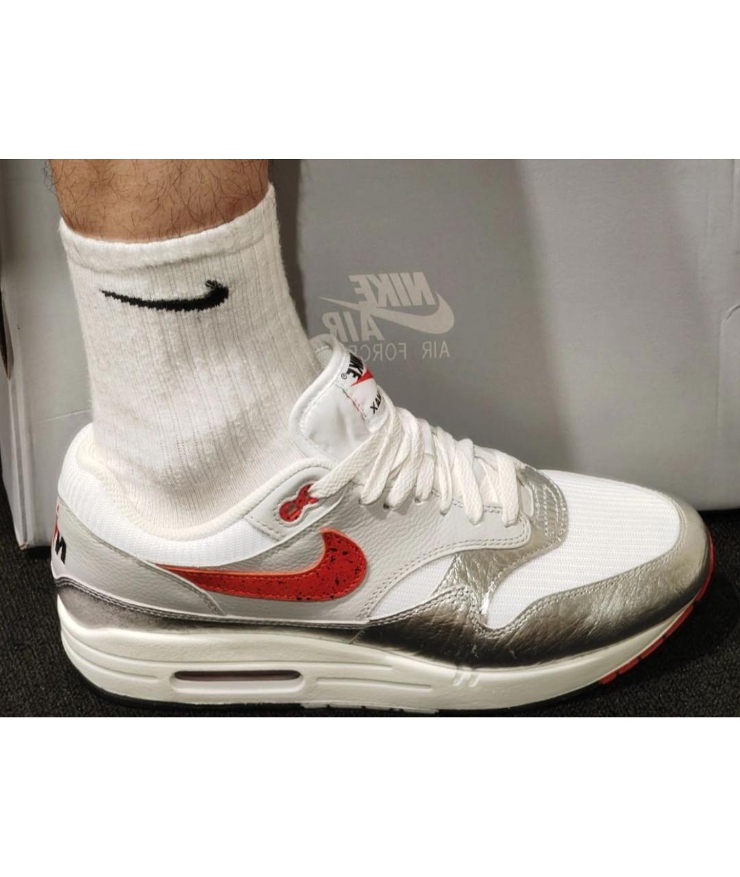 NIKE Белые низкие кроссовки / кеды, фото 5