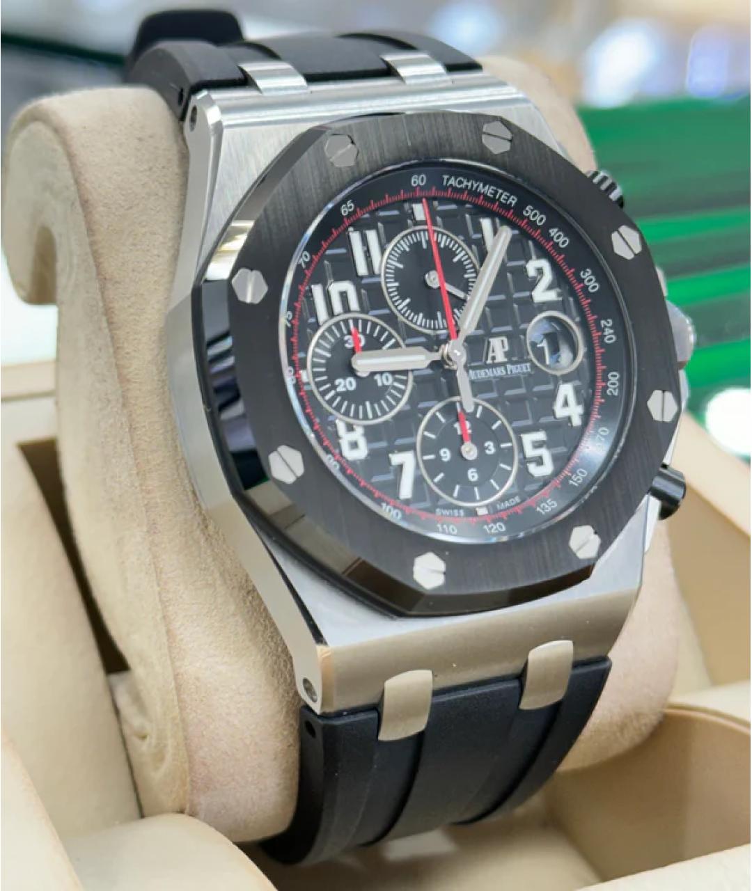 Audemars Piguet Черные металлические часы, фото 3