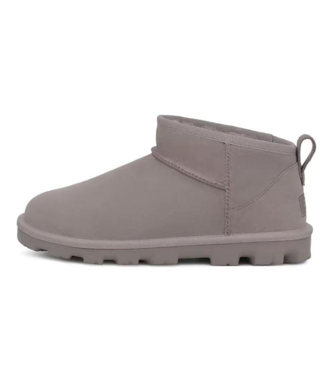 UGG AUSTRALIA Серые замшевые ботинки, фото 4