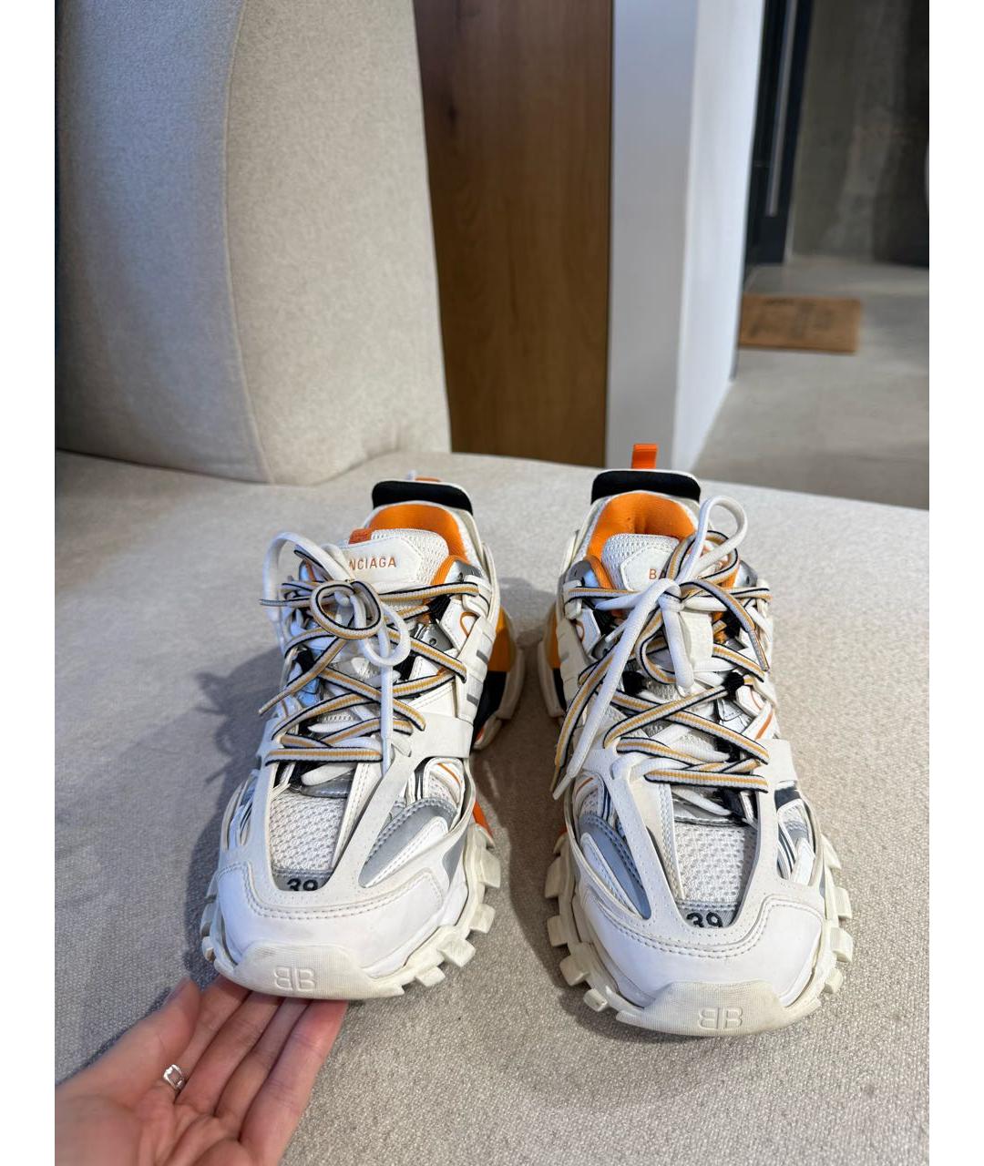 BALENCIAGA Белые кроссовки, фото 2