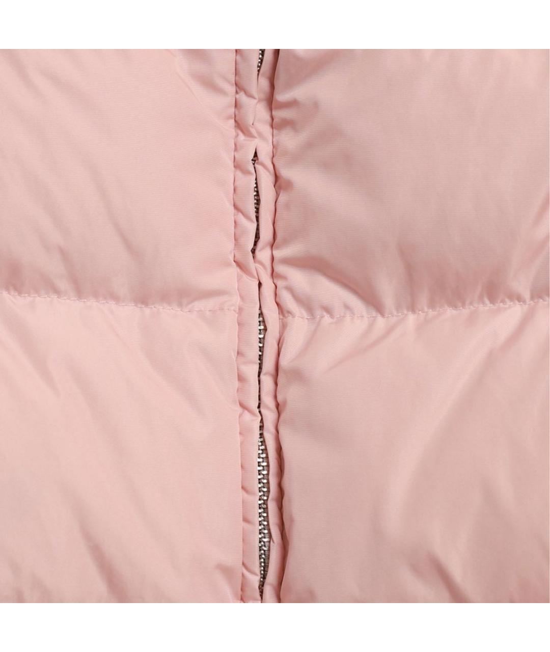 MIU MIU Розовый пуховик, фото 3