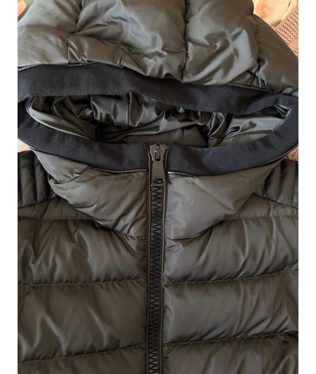 MONCLER Полиэстеровый пуховик, фото 4