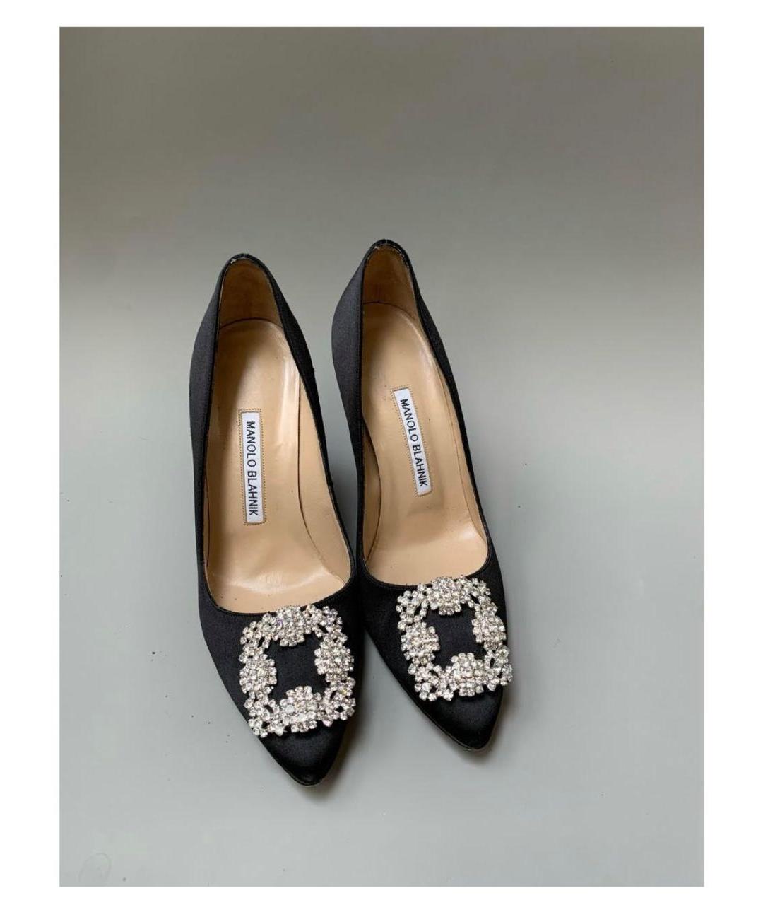 MANOLO BLAHNIK Черные туфли, фото 2