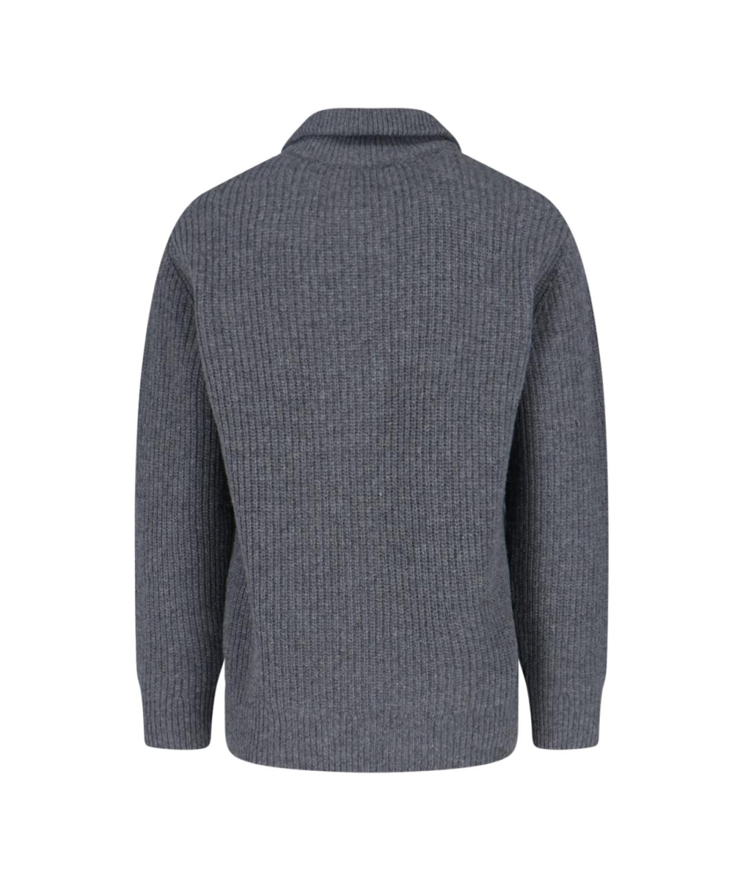 CLOSED Серый джемпер / свитер, фото 2