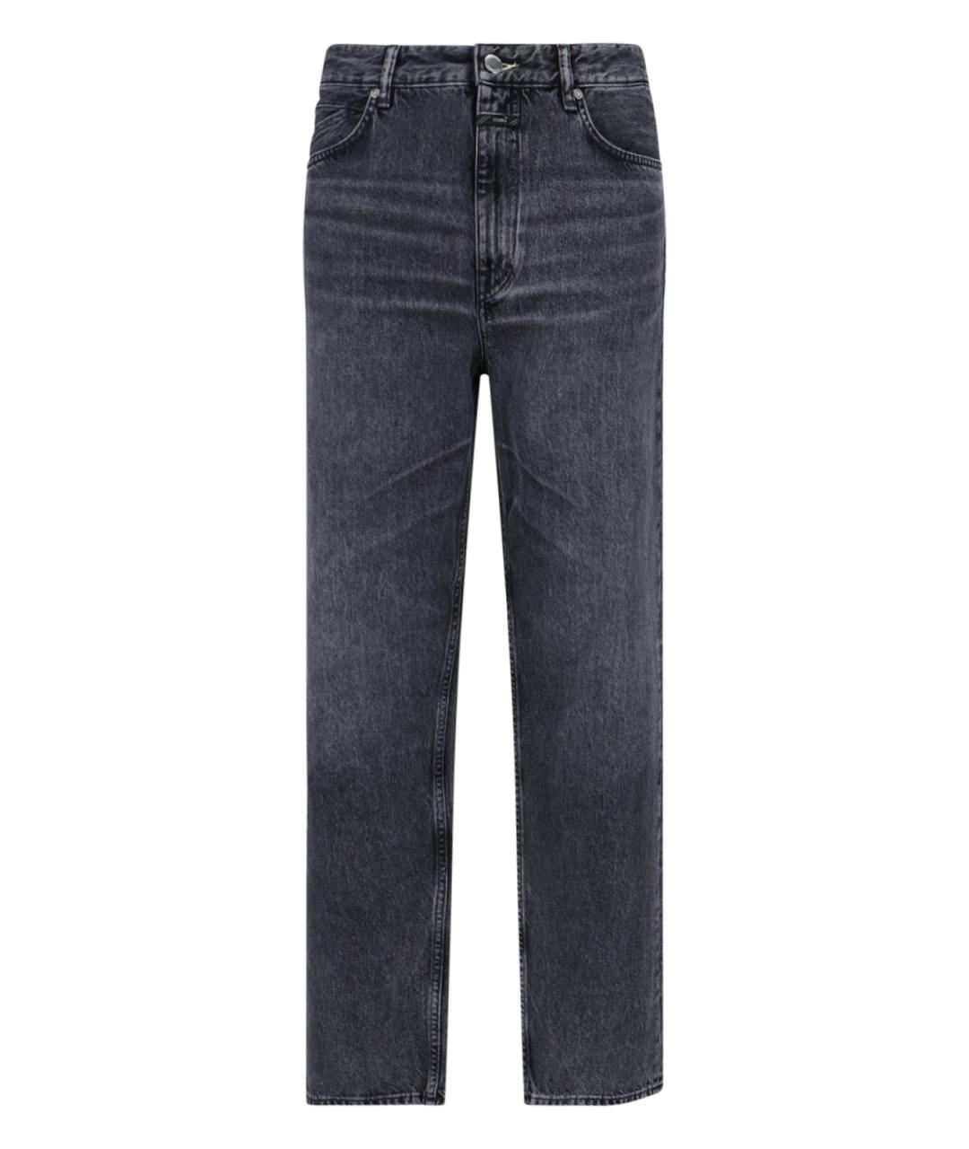 CLOSED Черные прямые джинсы, фото 1