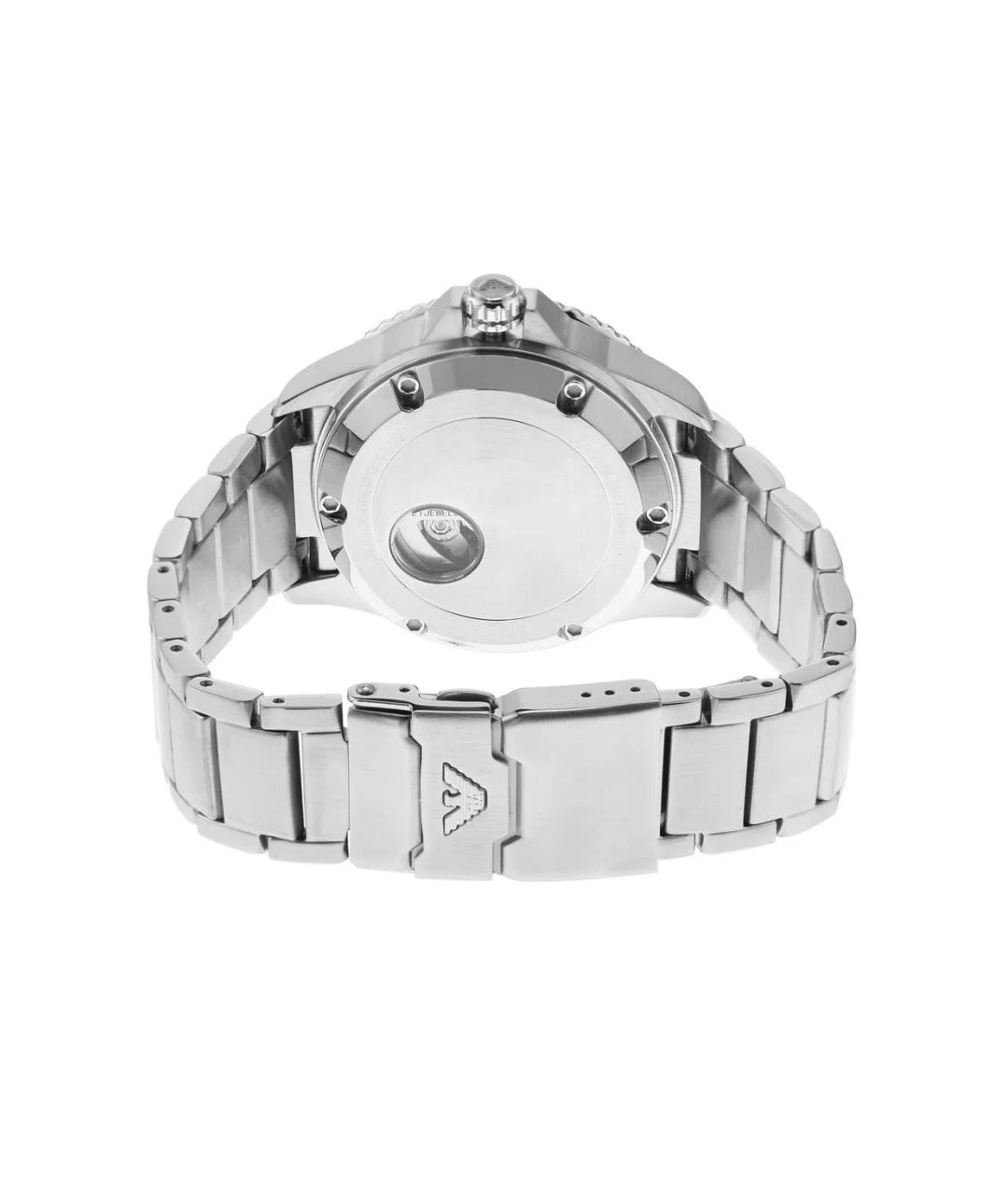 EMPORIO ARMANI Серебряные стальные часы, фото 2