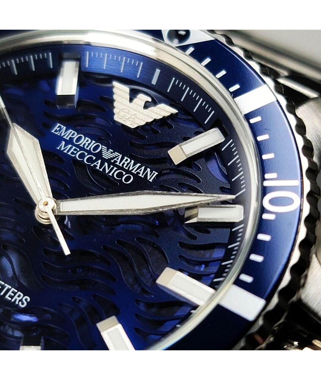 EMPORIO ARMANI Серебряные стальные часы, фото 5