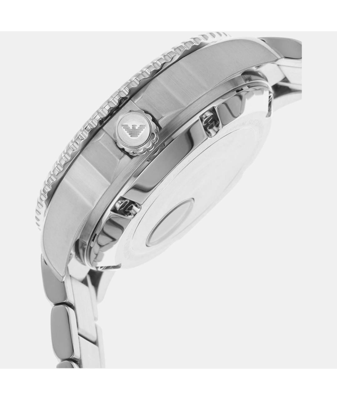 EMPORIO ARMANI Серебряные стальные часы, фото 7