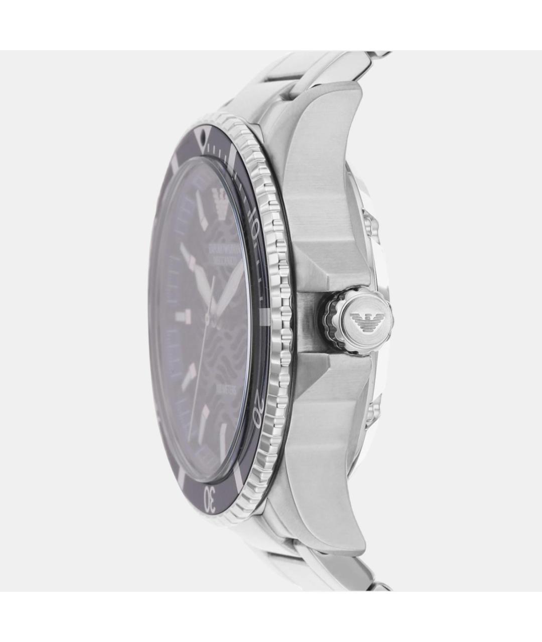 EMPORIO ARMANI Серебряные стальные часы, фото 8