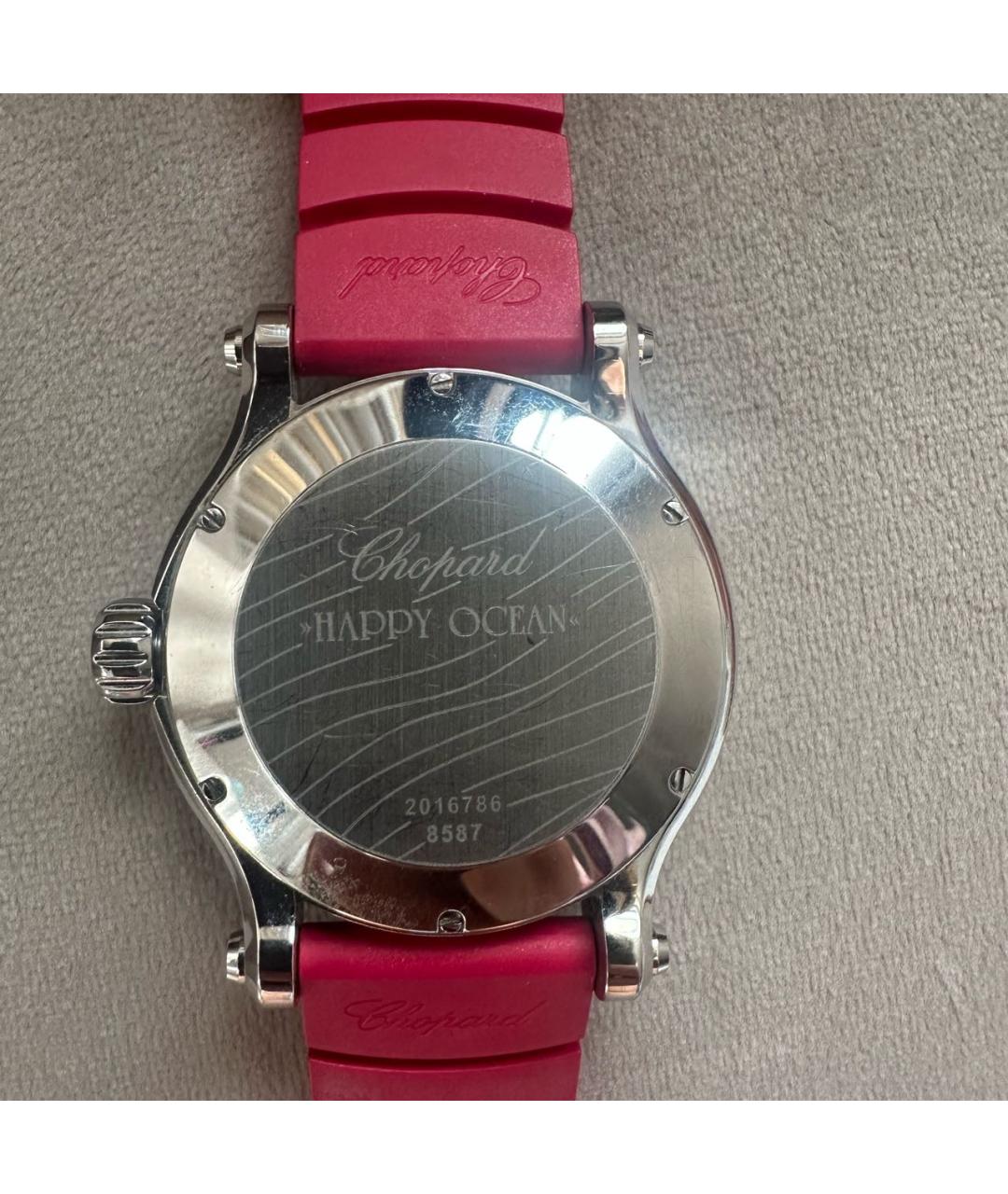 CHOPARD Розовые часы, фото 2
