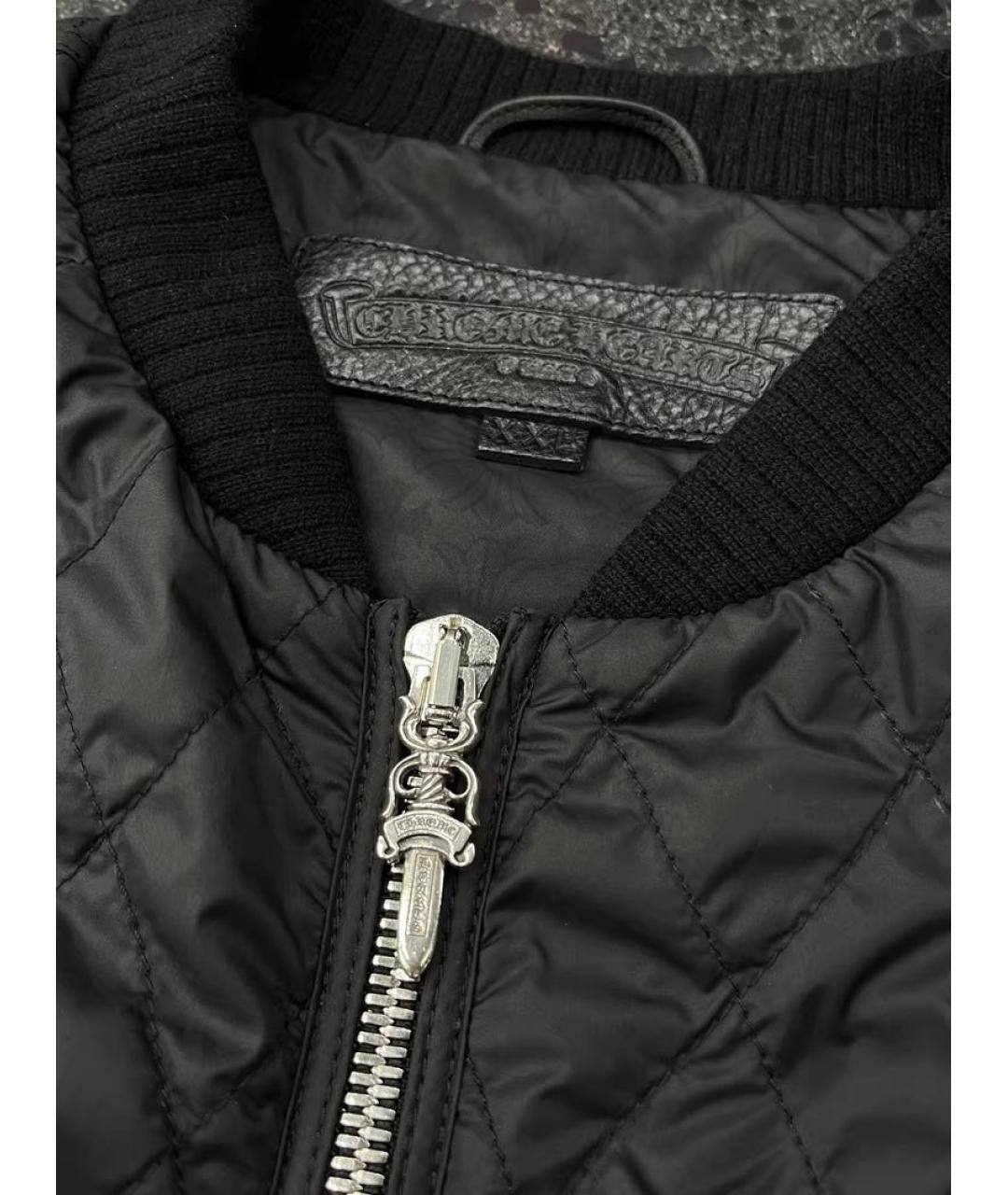 CHROME HEARTS Черный жилет, фото 3