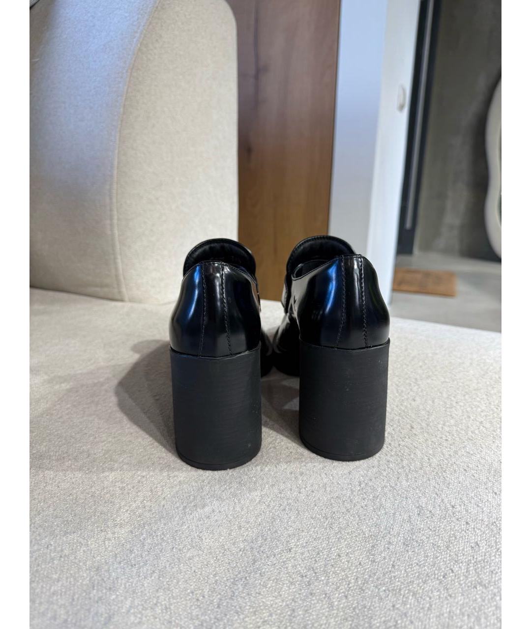 PRADA Черные лоферы, фото 3
