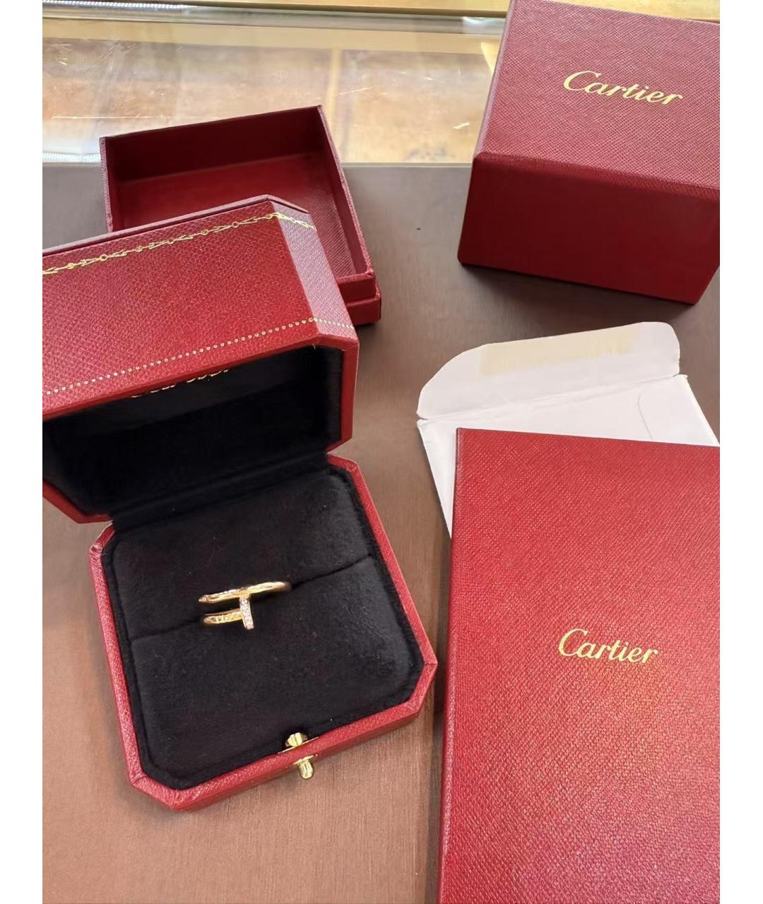 CARTIER Золотое кольцо из розового золота, фото 4