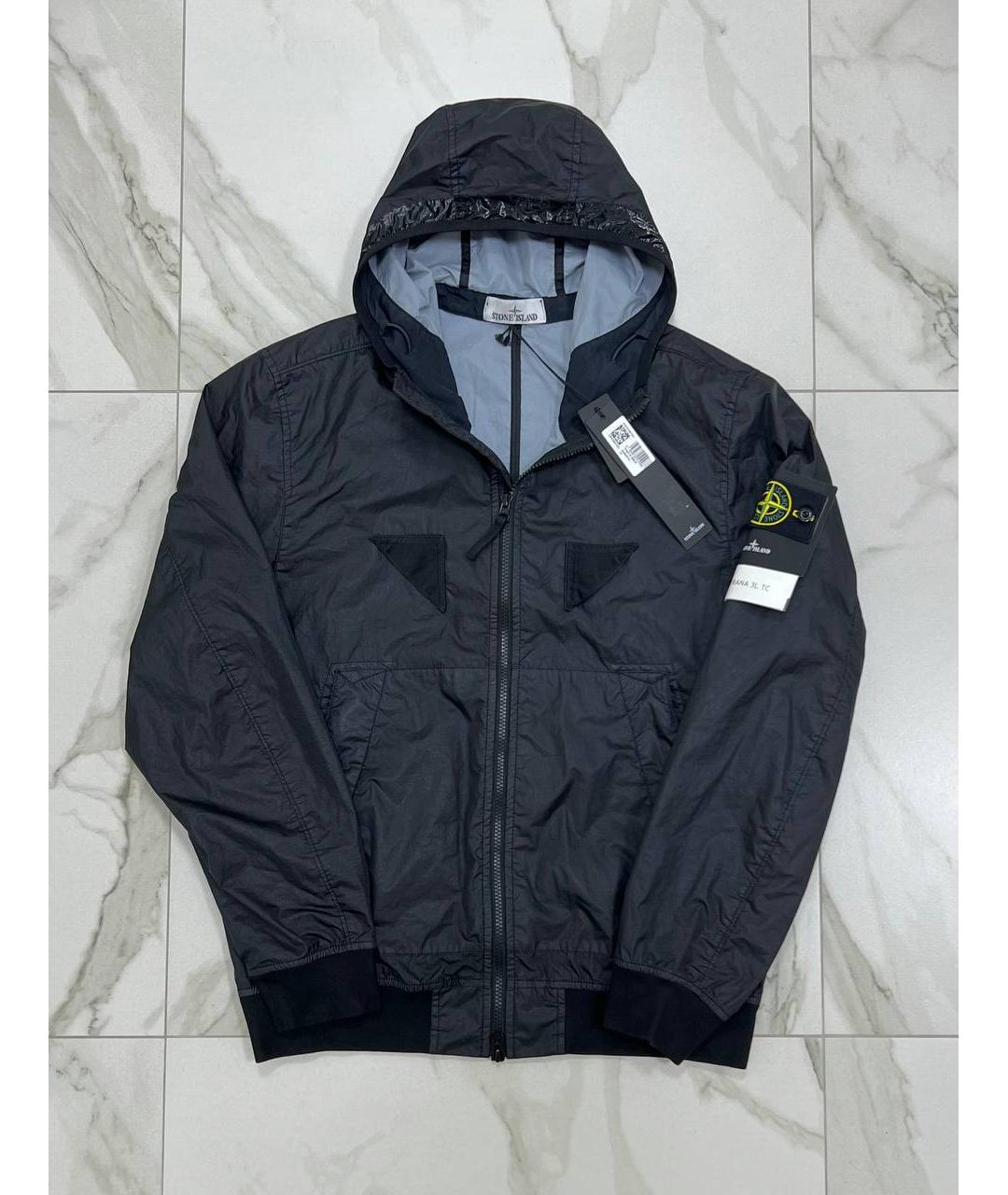 STONE ISLAND Черная куртка, фото 10