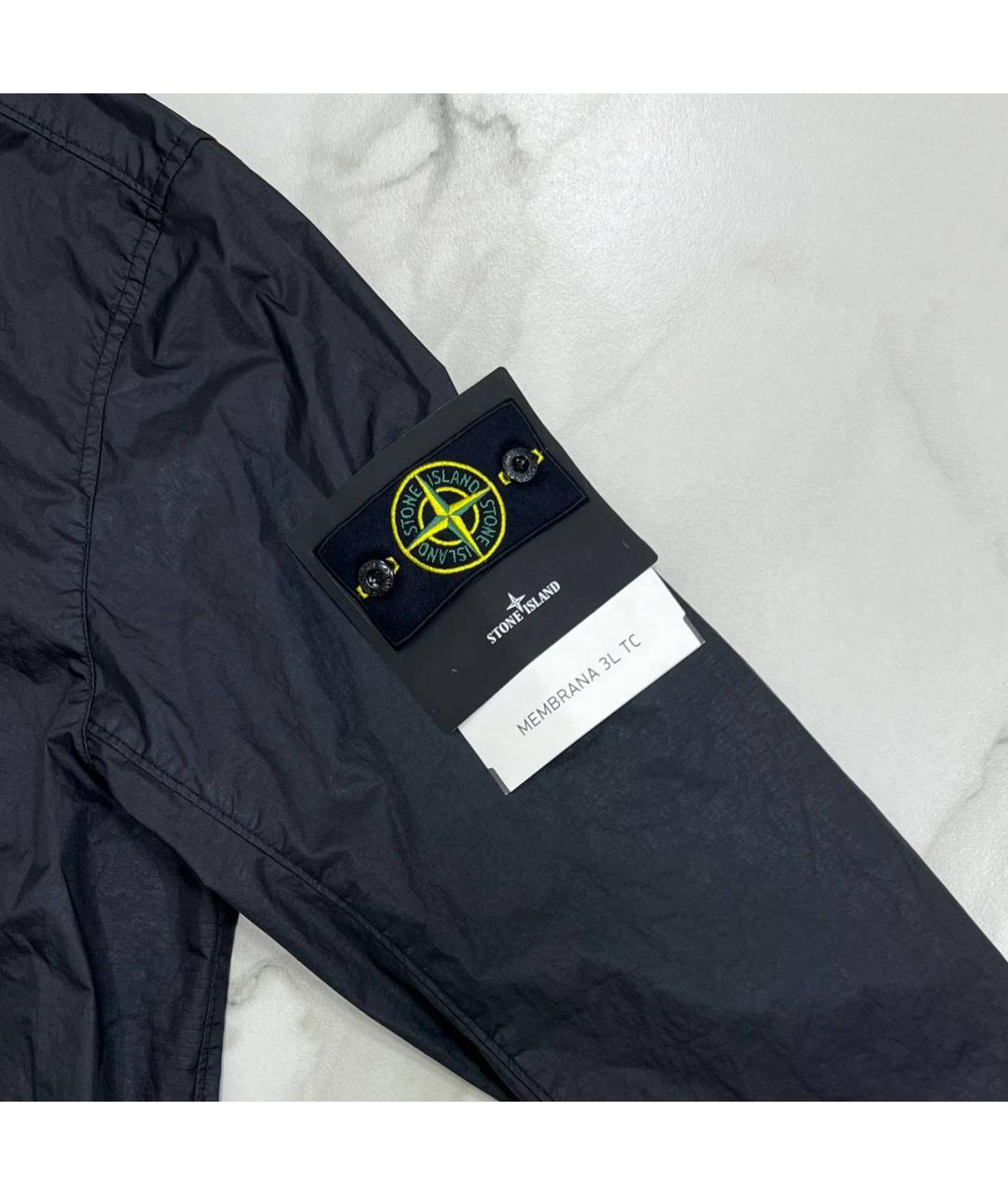 STONE ISLAND Черная куртка, фото 3
