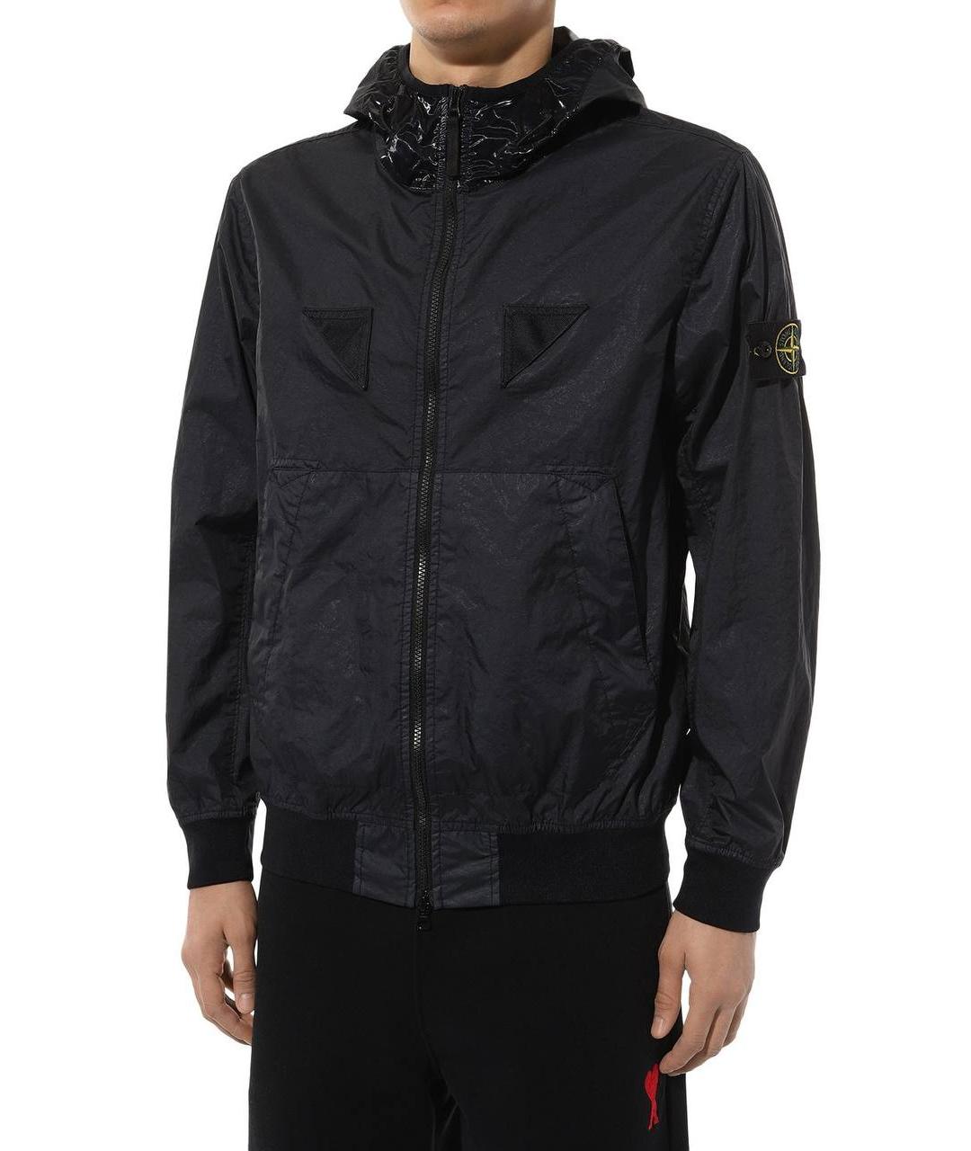 STONE ISLAND Черная куртка, фото 9