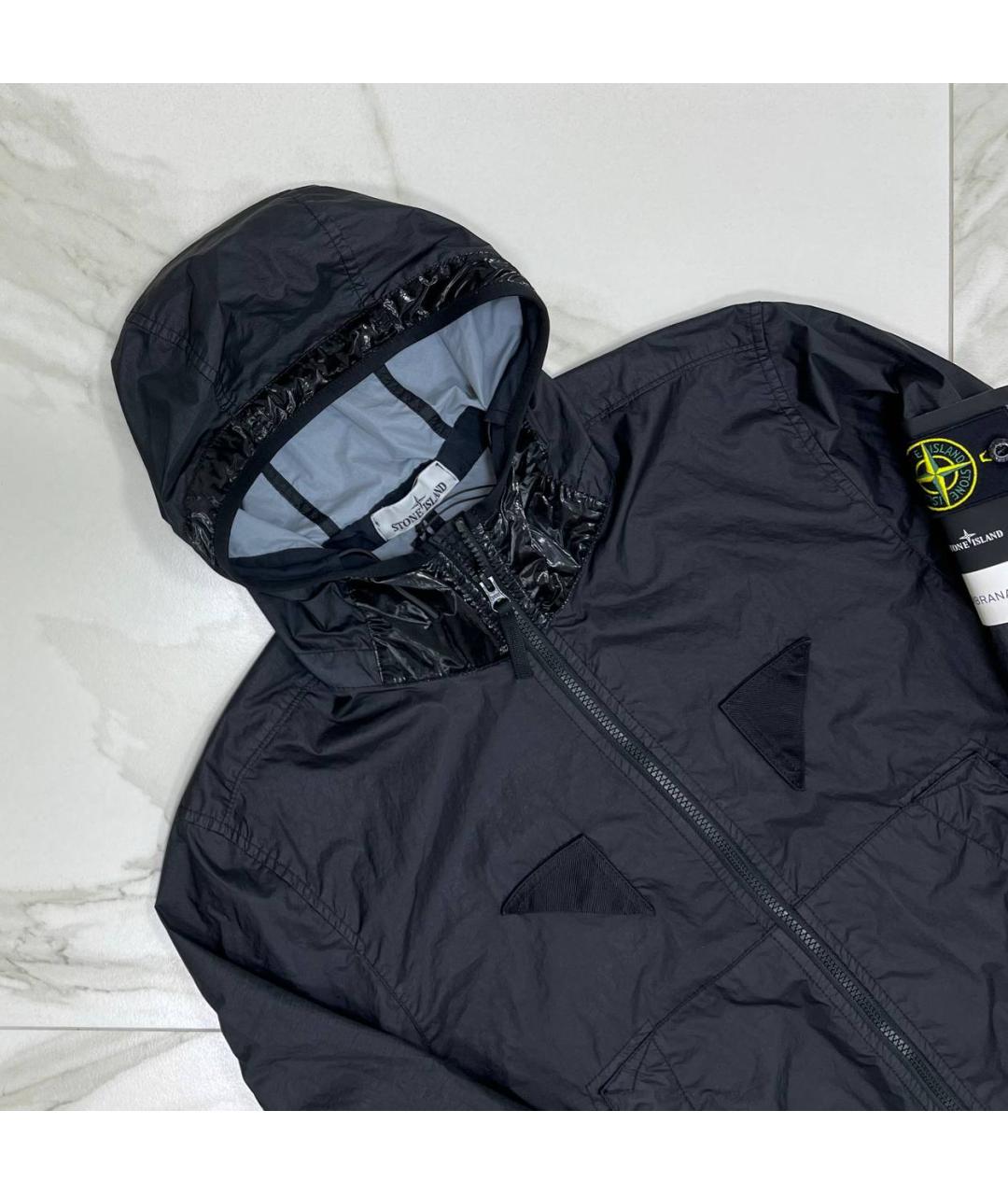 STONE ISLAND Черная куртка, фото 2