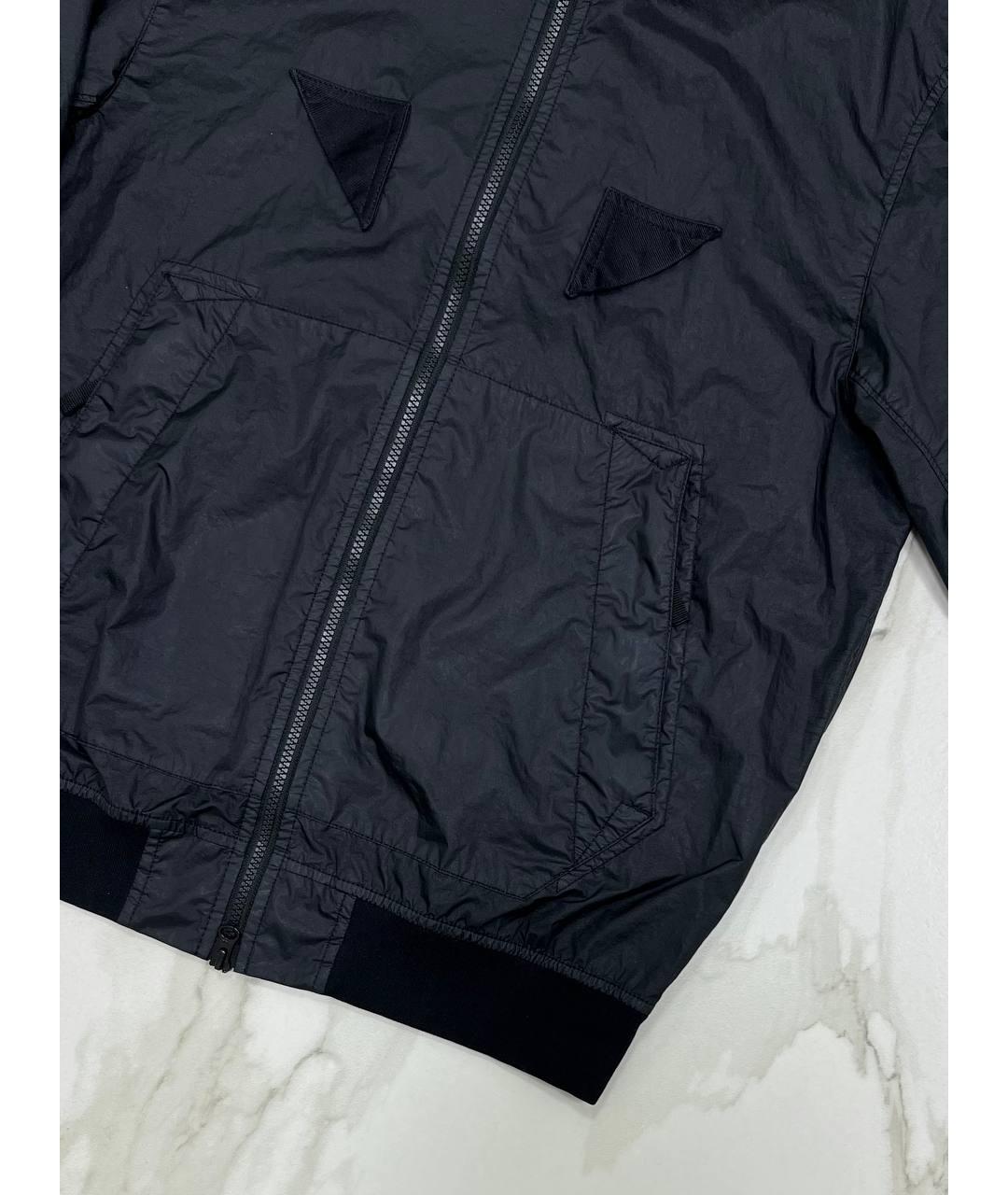 STONE ISLAND Черная куртка, фото 4