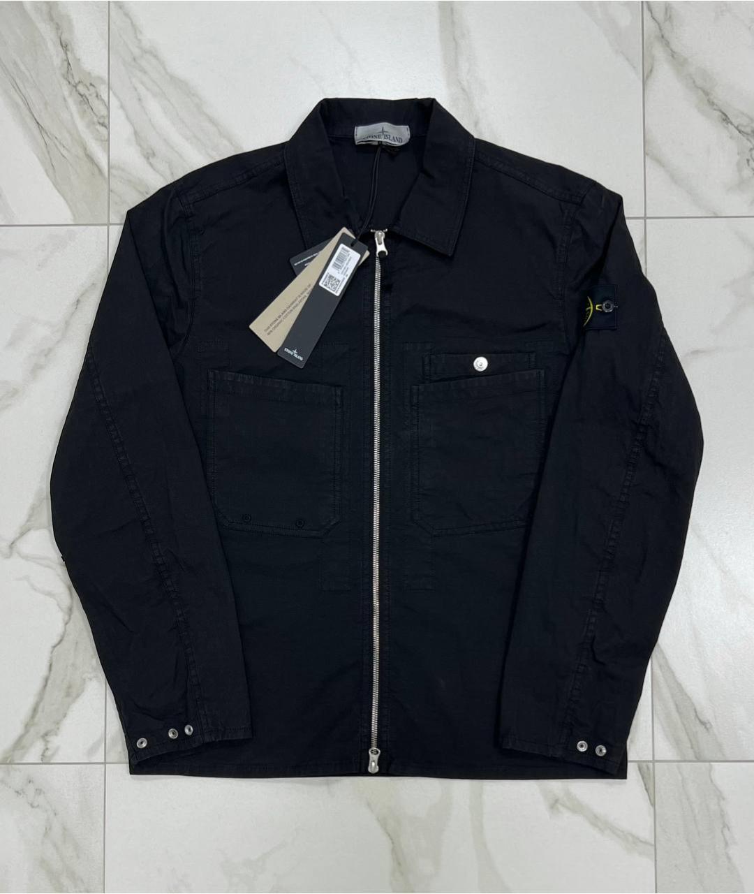 STONE ISLAND Черная куртка, фото 10