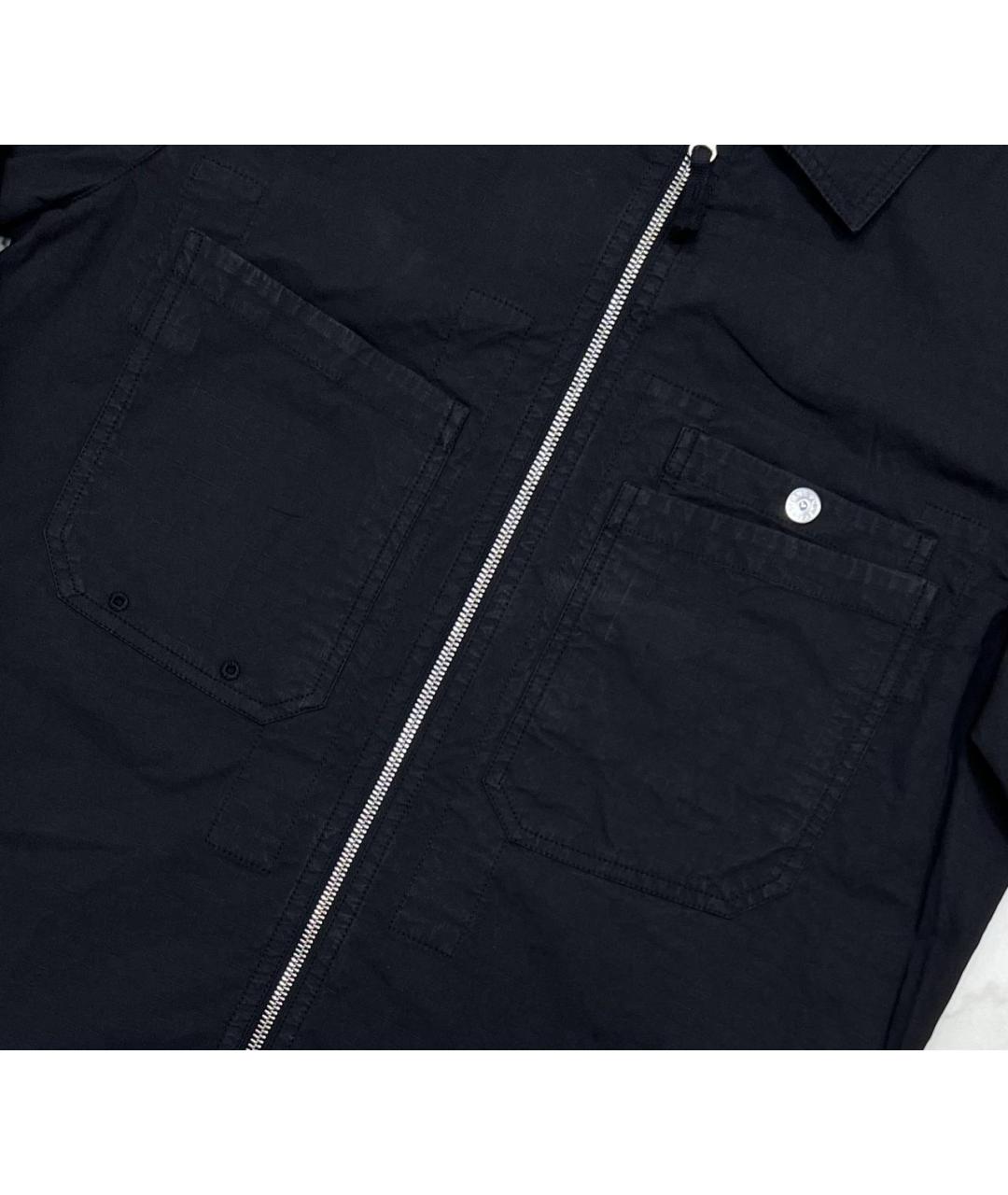 STONE ISLAND Черная куртка, фото 4