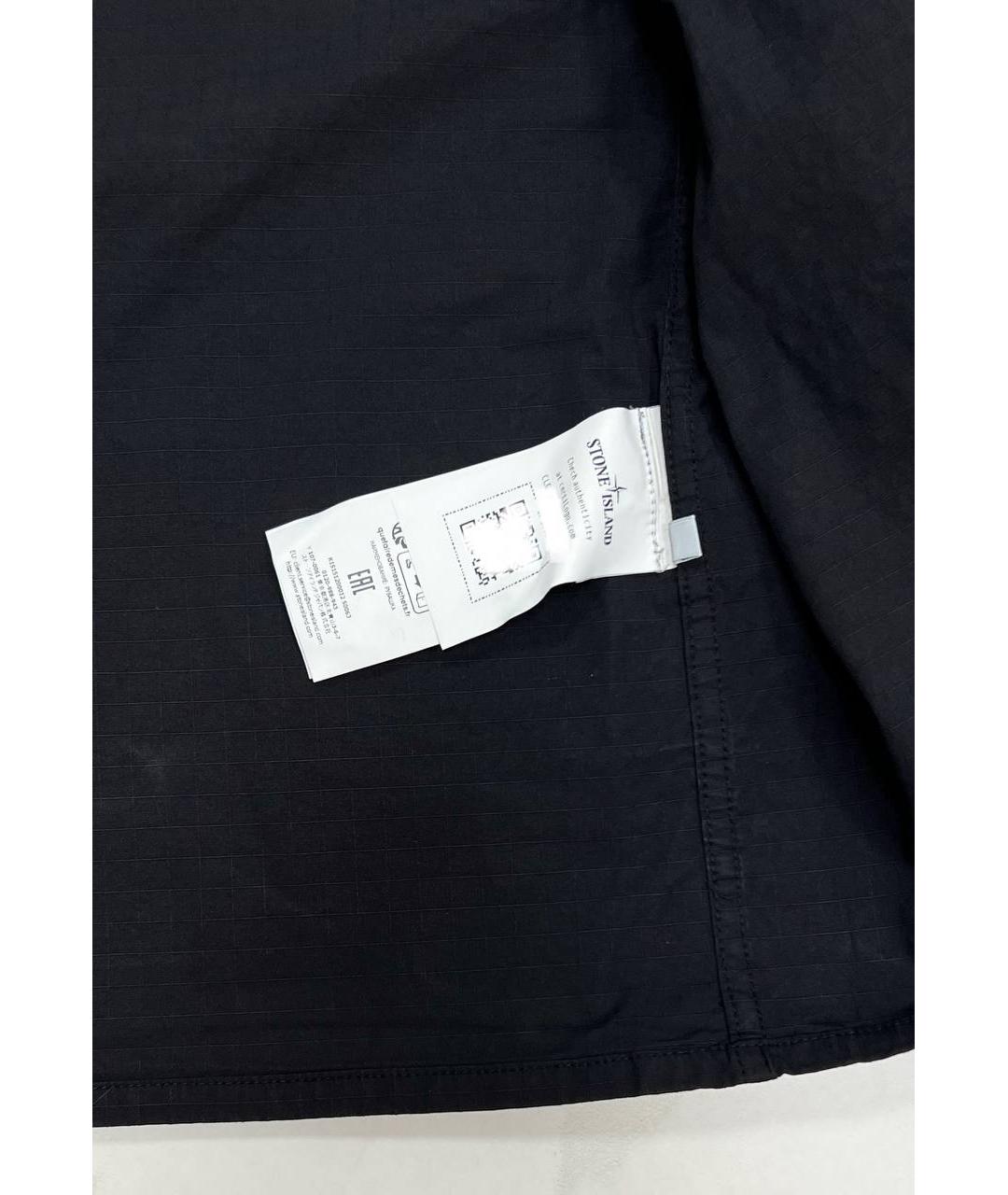 STONE ISLAND Черная куртка, фото 6