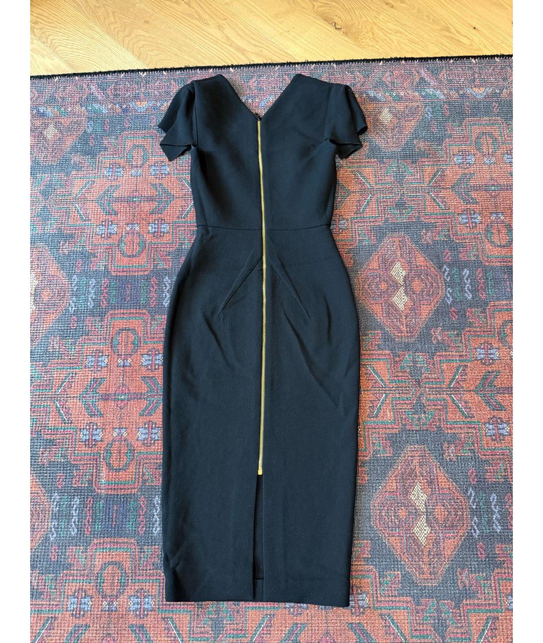 ROLAND MOURET Черное вечернее платье, фото 2