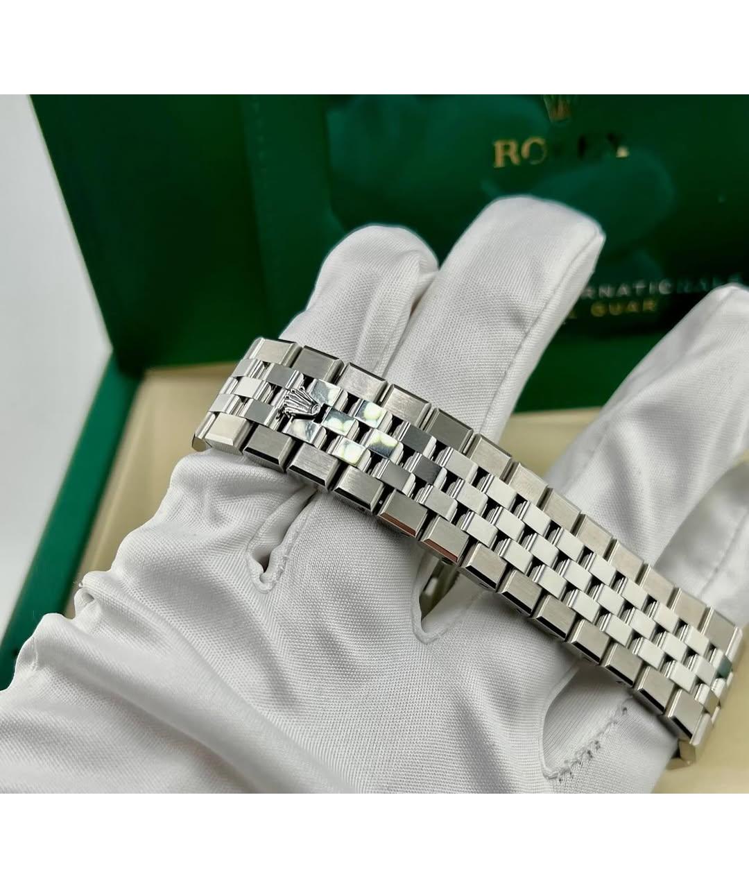 ROLEX Белые часы из белого золота, фото 6