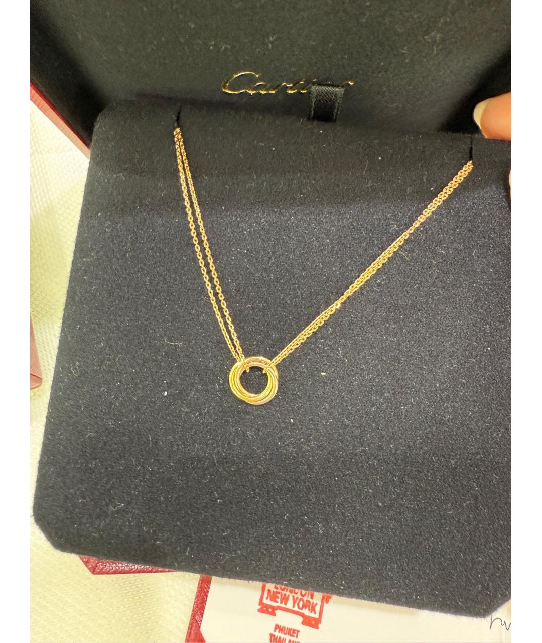 CARTIER Золотое колье из белого золота, фото 5