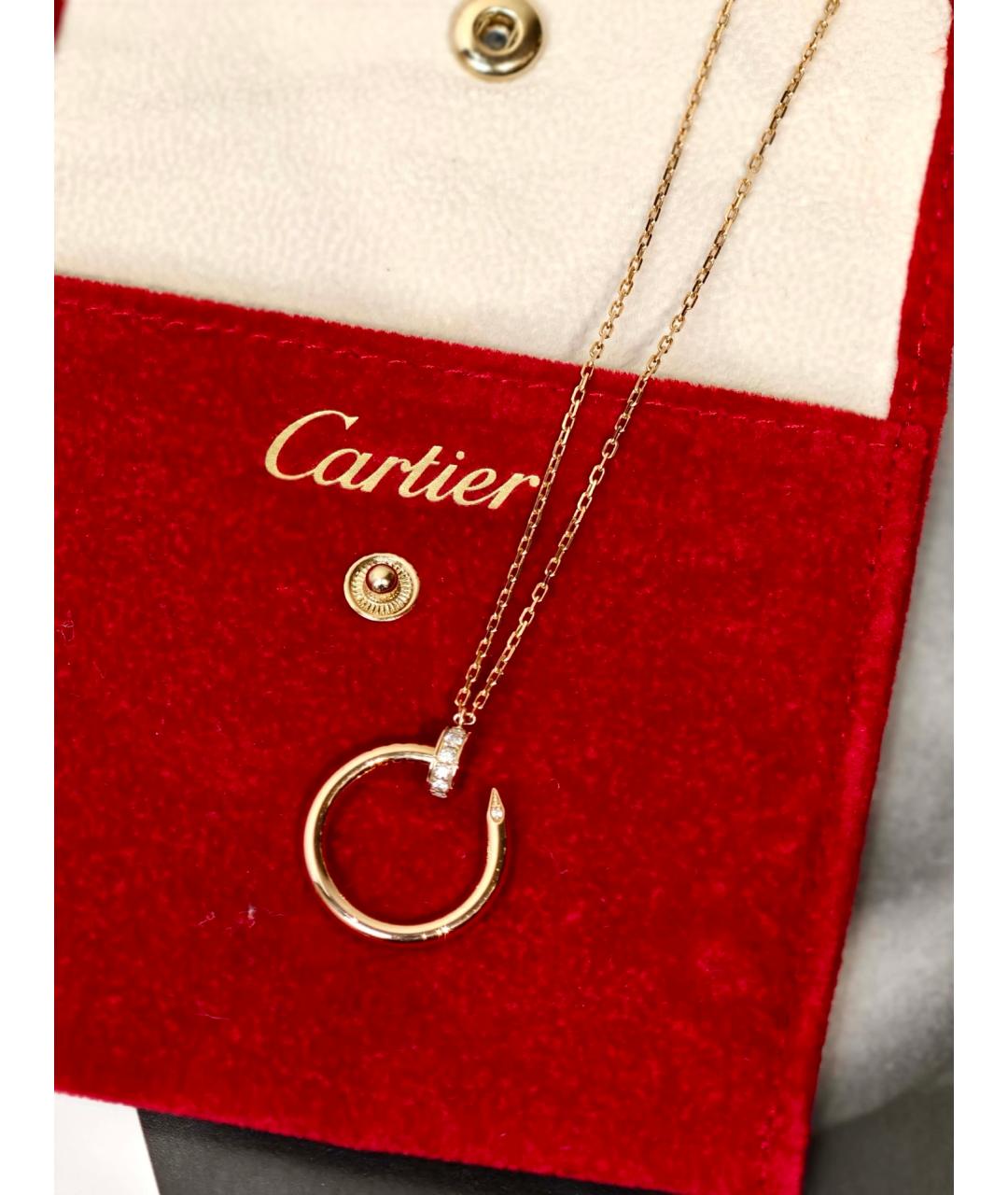 CARTIER Золотое колье из розового золота, фото 7