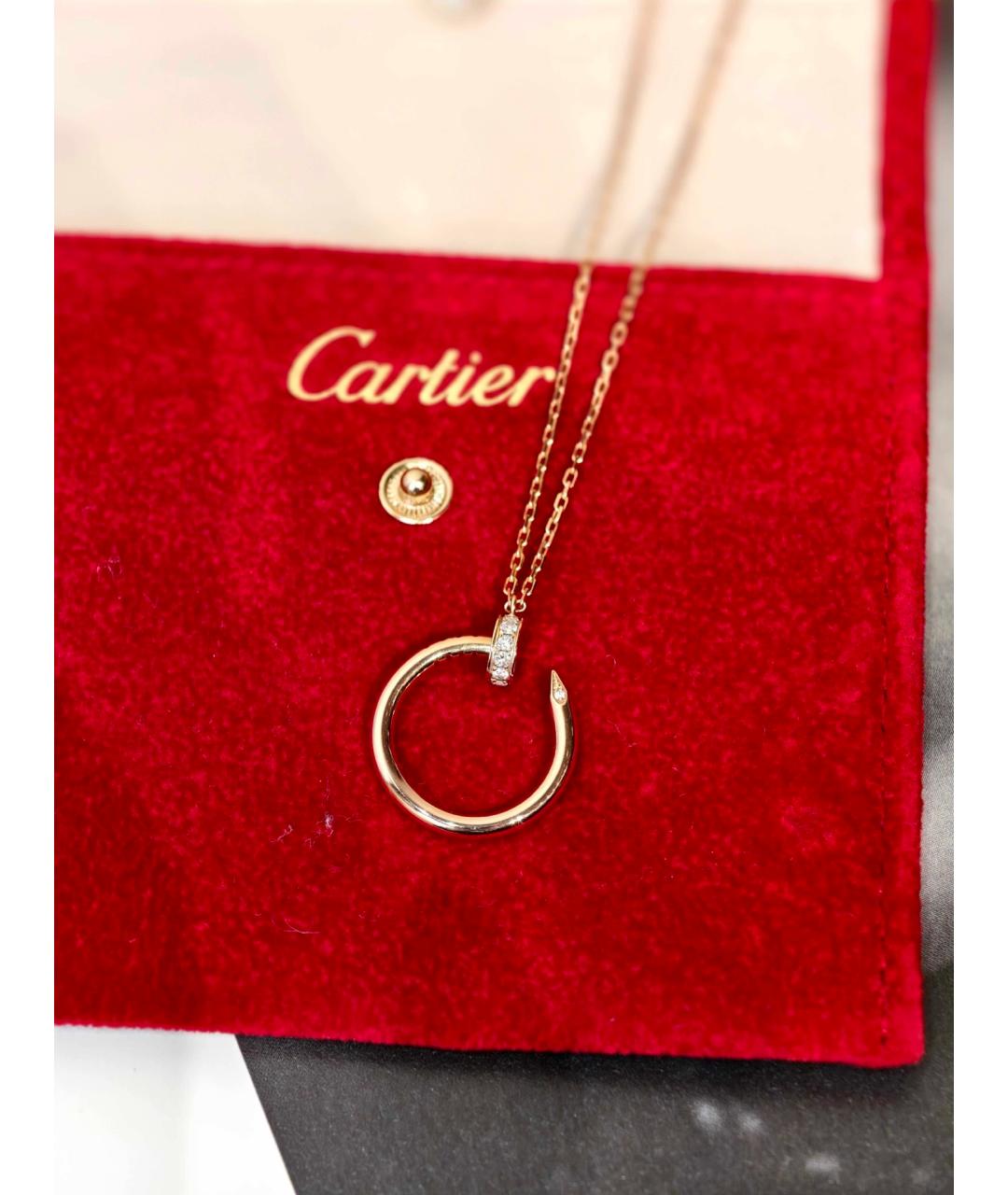 CARTIER Золотое колье из розового золота, фото 8