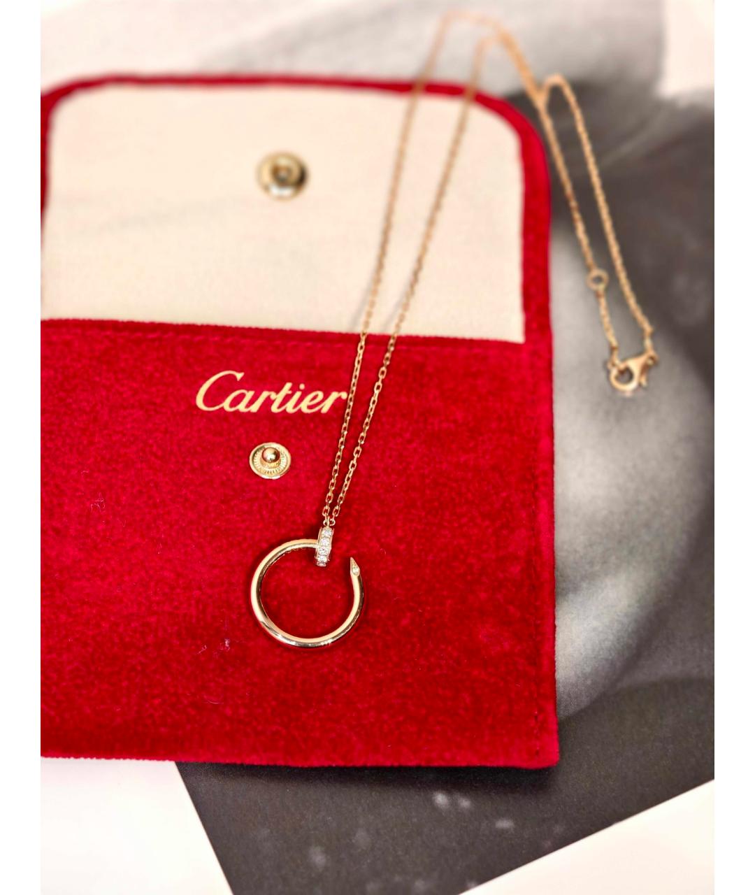 CARTIER Золотое колье из розового золота, фото 3