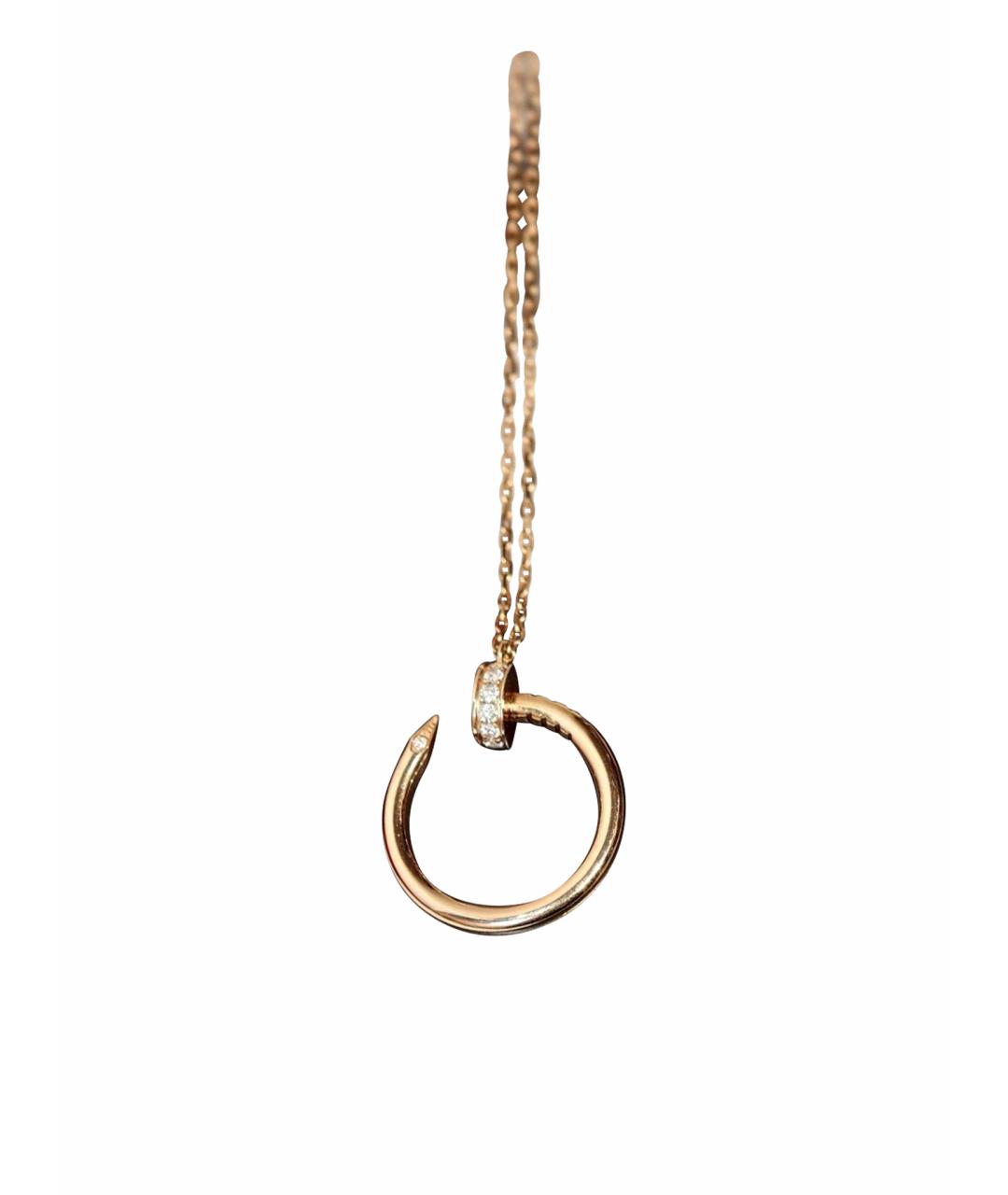 CARTIER Золотое колье из розового золота, фото 1