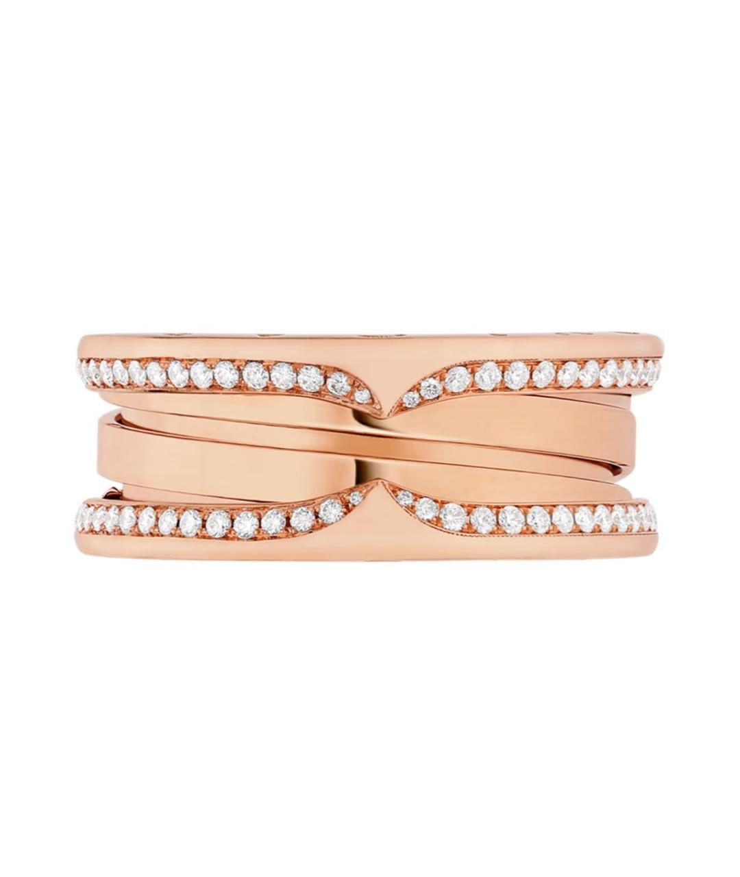BVLGARI Розовое кольцо из розового золота, фото 3
