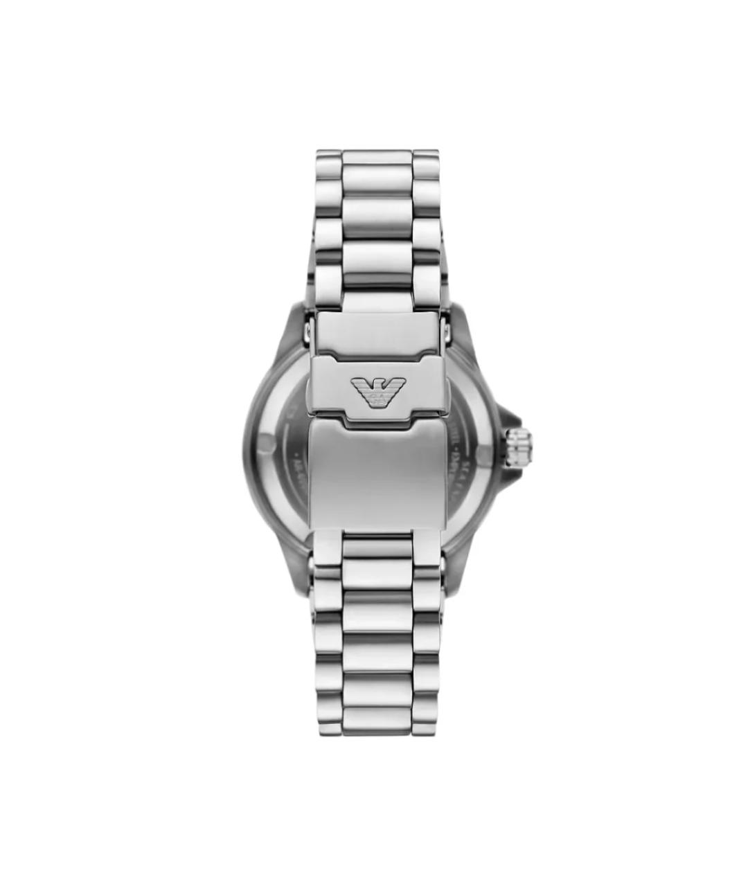 EMPORIO ARMANI Серебряные стальные часы, фото 2