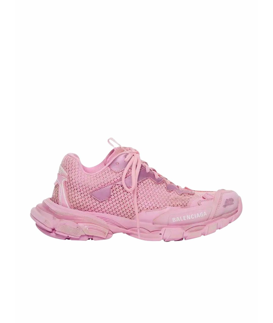 BALENCIAGA Розовые кроссовки, фото 1