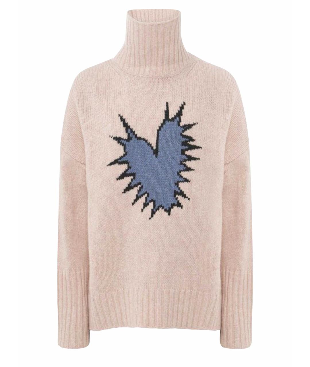 ZADIG & VOLTAIRE Розовый шерстяной джемпер / свитер, фото 1