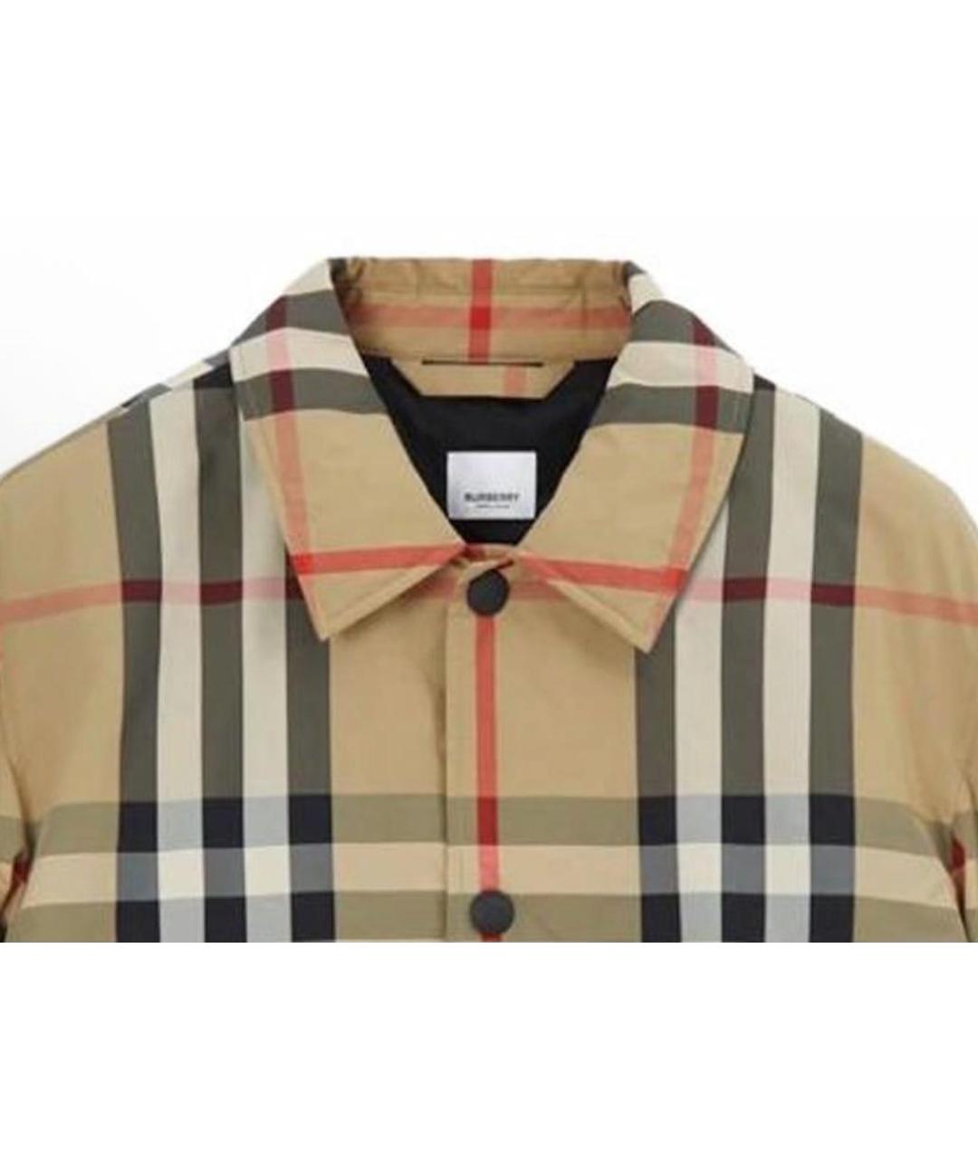 BURBERRY Коричневая куртка, фото 5