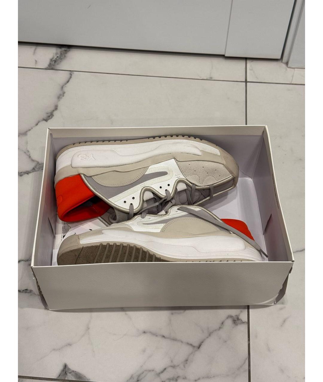 ADIDAS Бежевые замшевые низкие кроссовки / кеды, фото 6