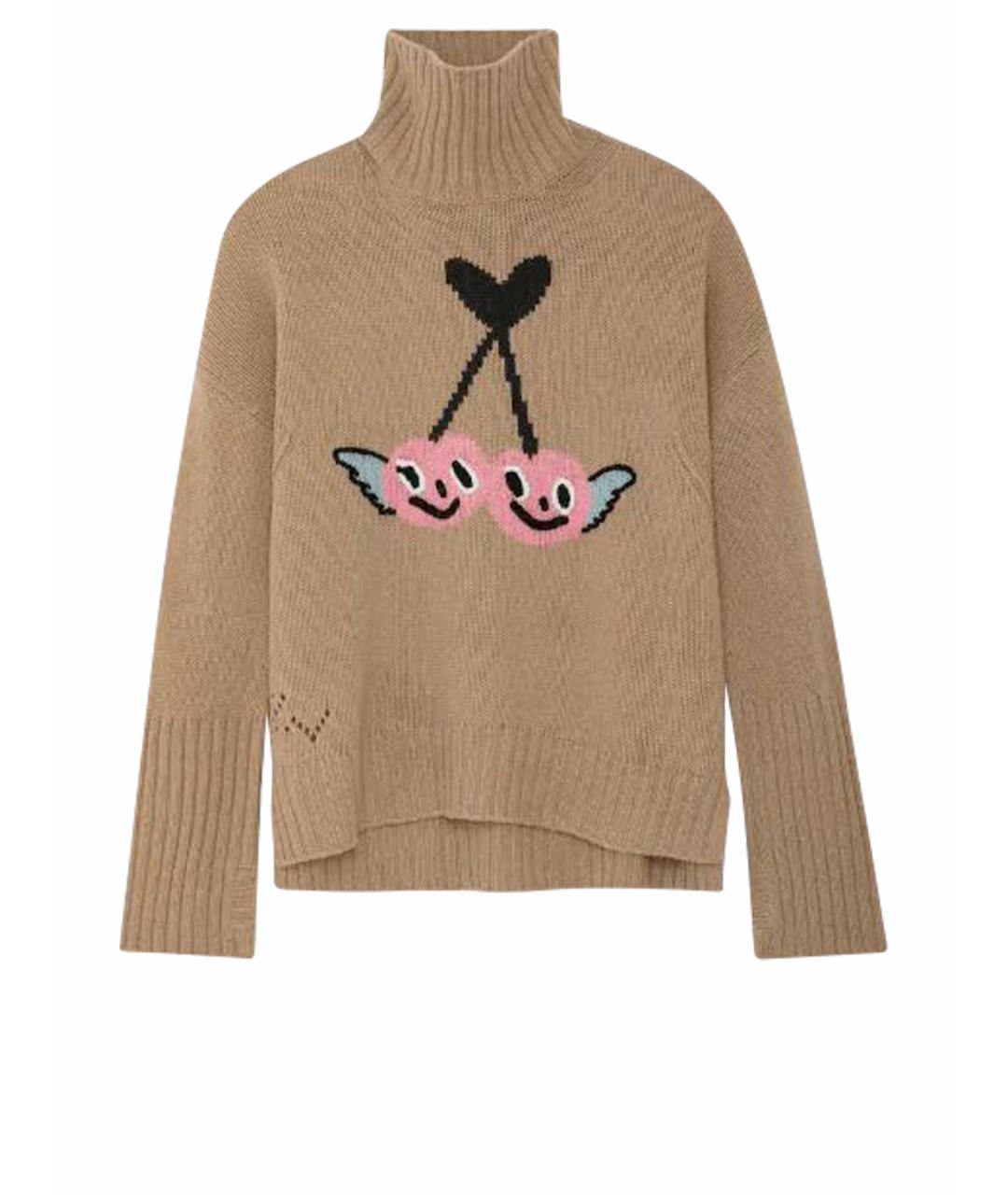 ZADIG & VOLTAIRE Коралловый шерстяной джемпер / свитер, фото 1