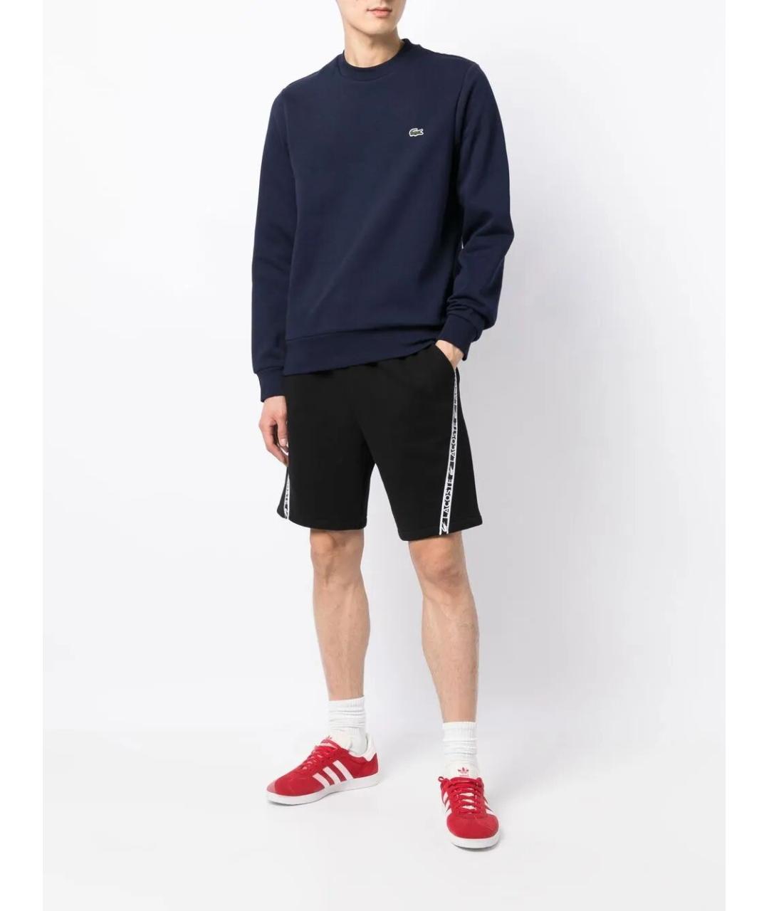 LACOSTE Синий полиэстеровый джемпер / свитер, фото 2