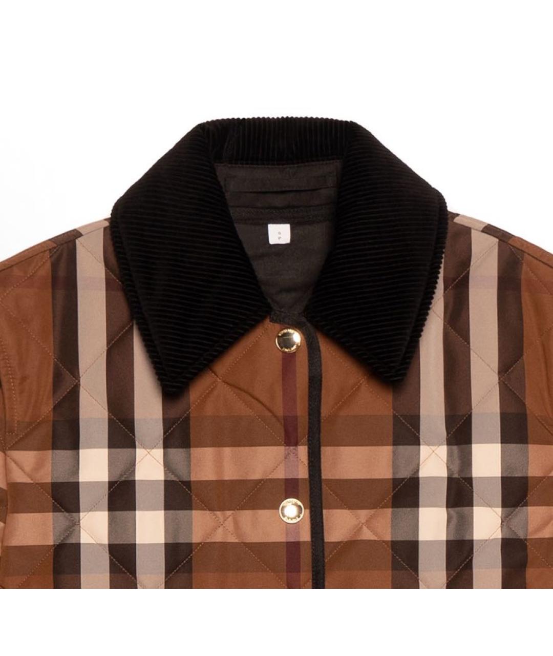 BURBERRY Коричневая куртка, фото 3