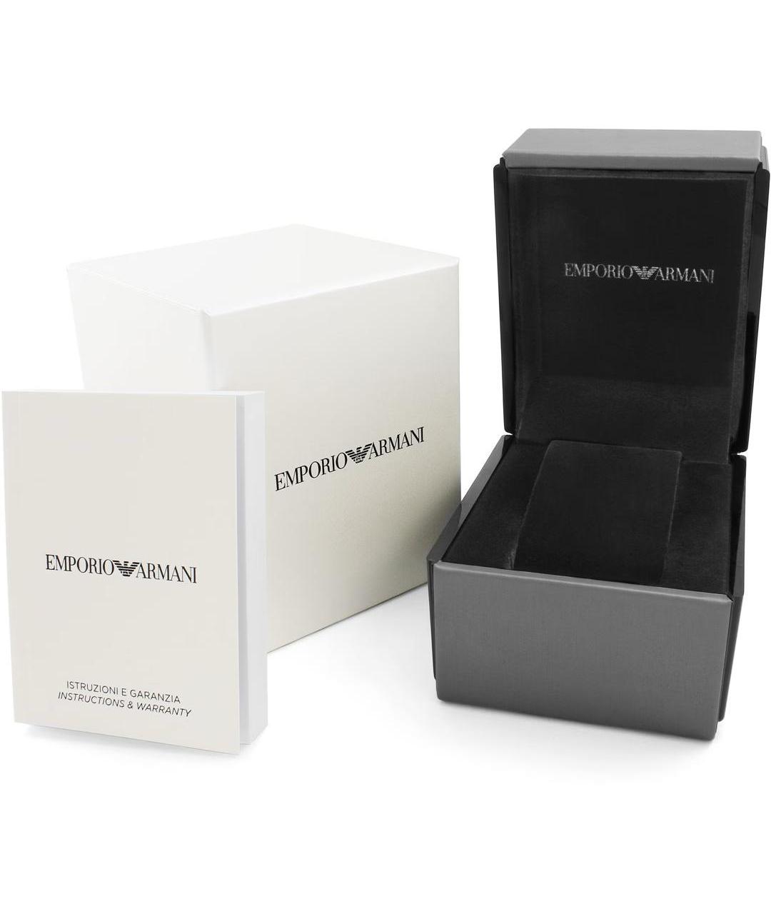 EMPORIO ARMANI Серебряные стальные часы, фото 4