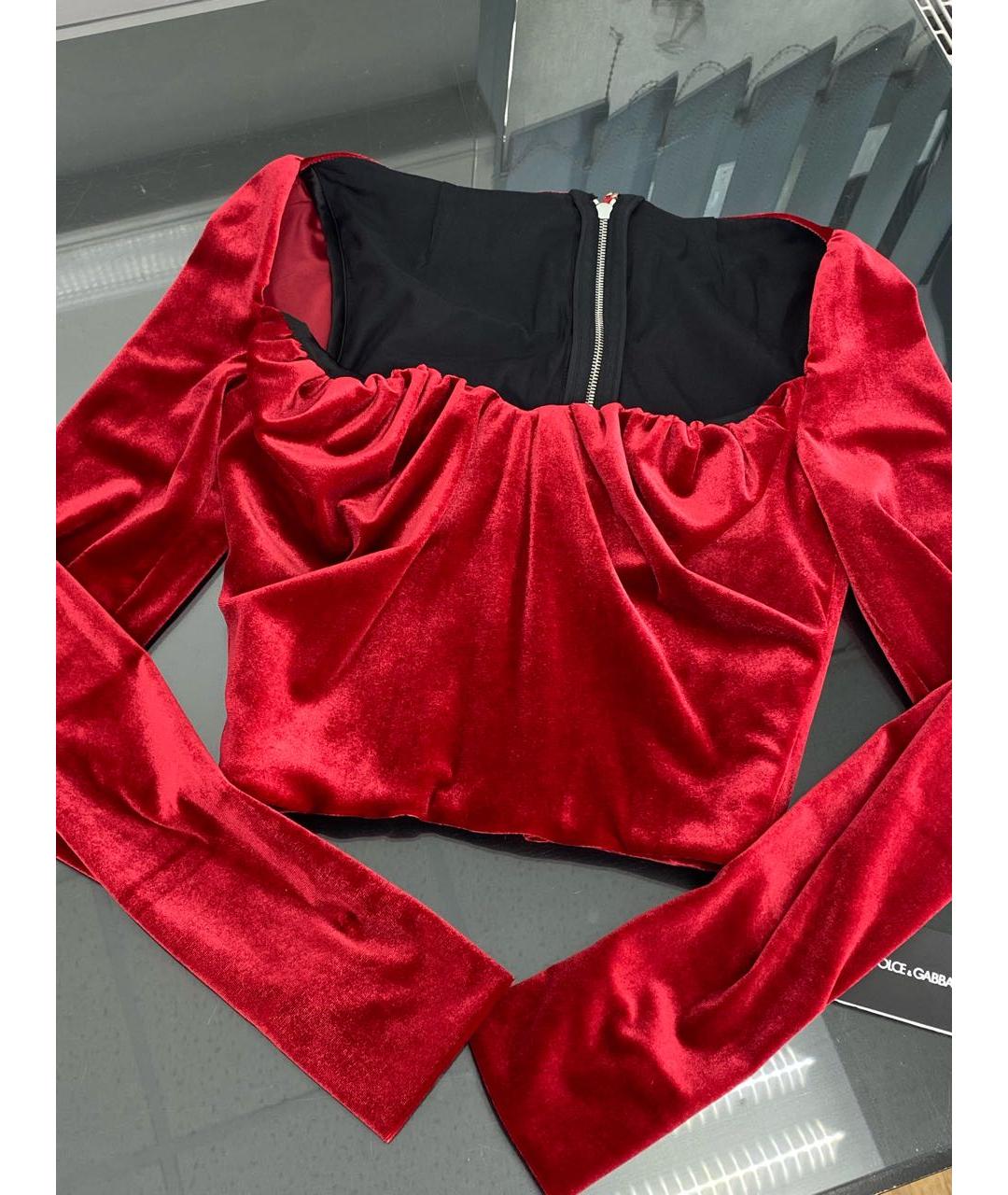 DOLCE&GABBANA Бордовый корсеты, фото 3