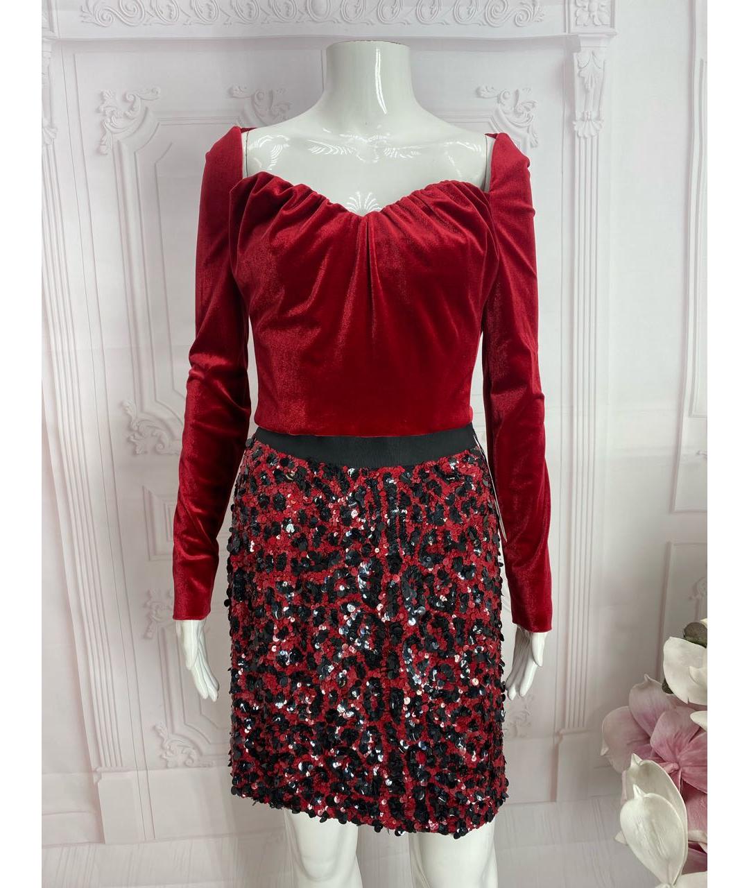 DOLCE&GABBANA Бордовый корсеты, фото 5