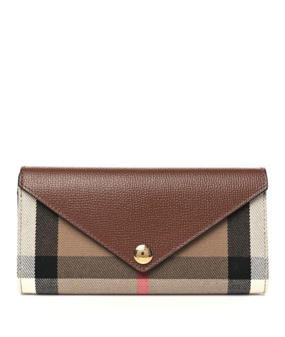 BURBERRY Коричневая кожаная сумка через плечо, фото 7