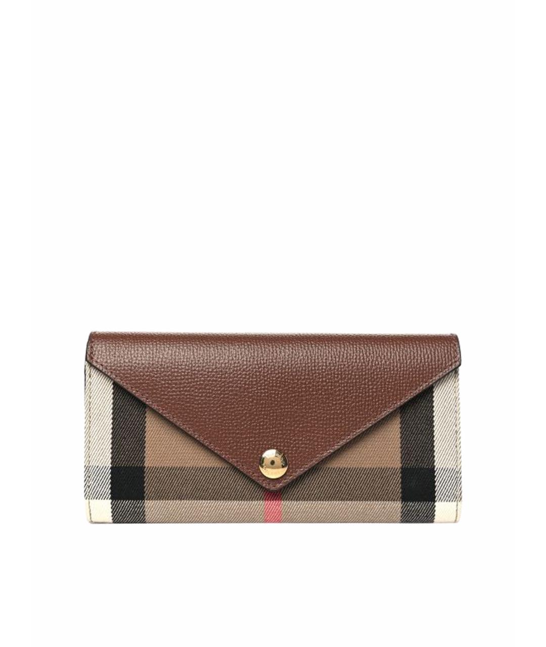 BURBERRY Коричневая кожаная сумка через плечо, фото 1