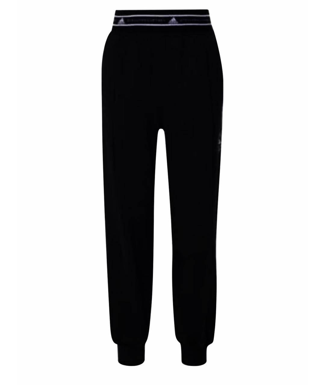 ADIDAS BY STELLA MCCARTNEY Черные хлопковые спортивные брюки и шорты, фото 1